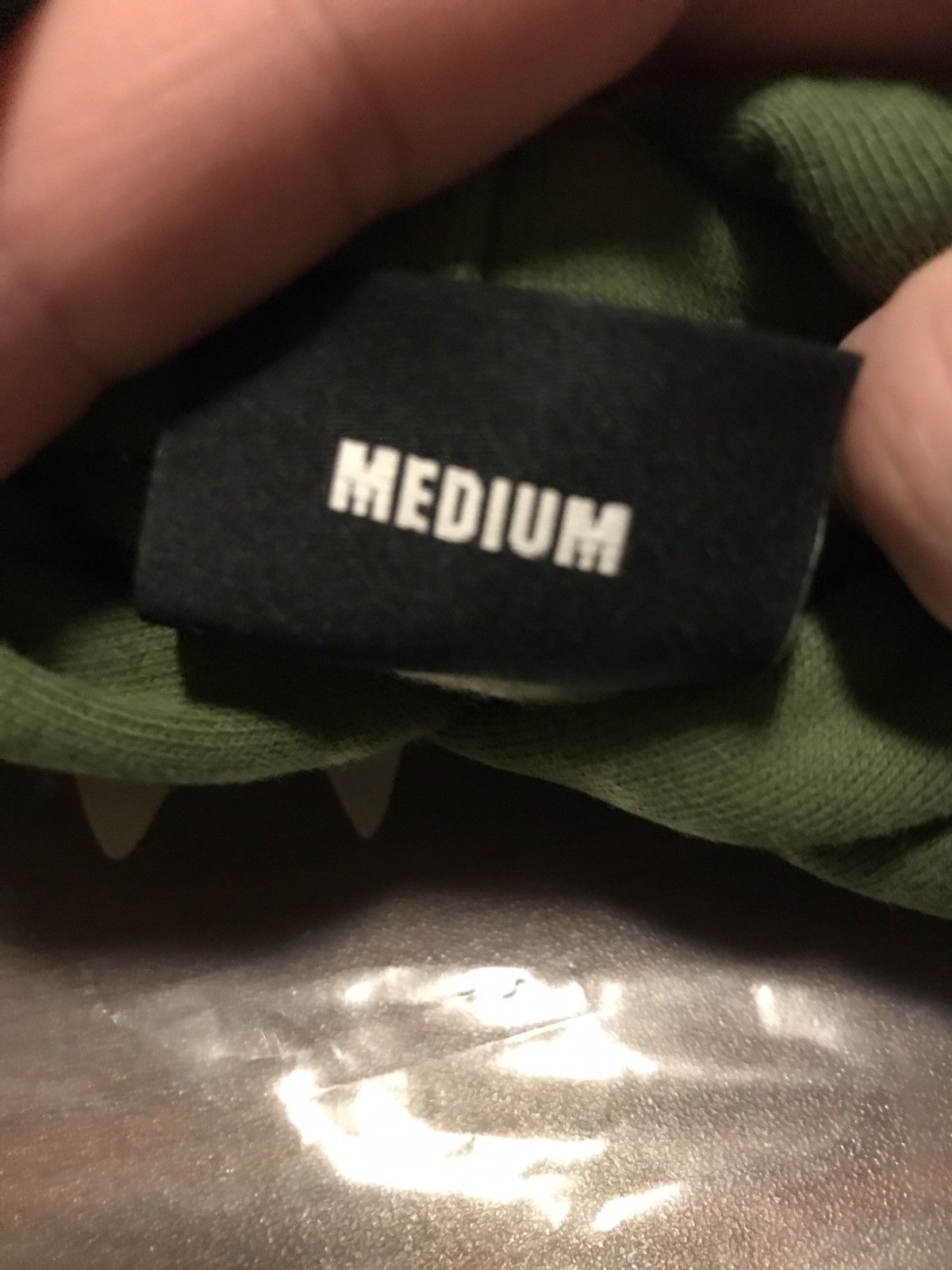 Revenge Revenge smoke Army Green Hoodie Size M Size US M / EU 48-50 / 2 - 5 Thumbnail