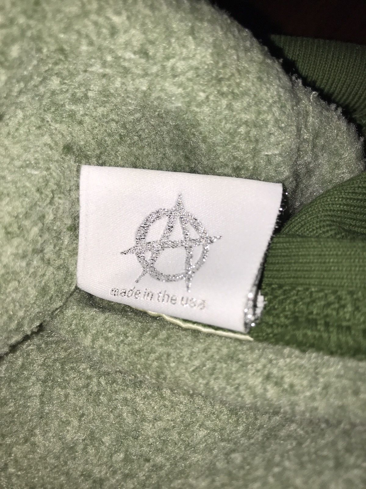 Revenge Revenge smoke Army Green Hoodie Size M Size US M / EU 48-50 / 2 - 7 Thumbnail