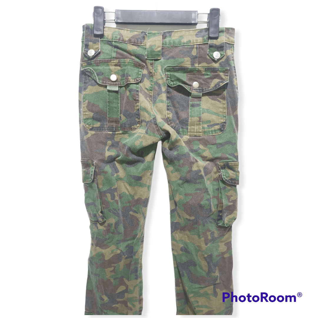 Japanese Brand DIVA Multipocket Camo Utility Outdoor Pant Size 29" - 7 Thumbnail