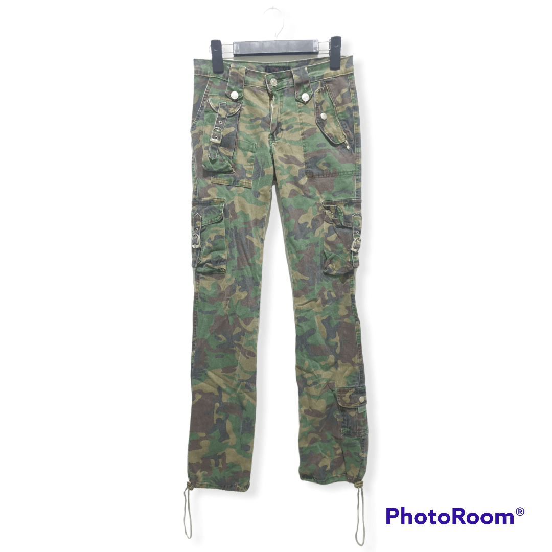 Japanese Brand DIVA Multipocket Camo Utility Outdoor Pant Size 29" - 1 Thumbnail
