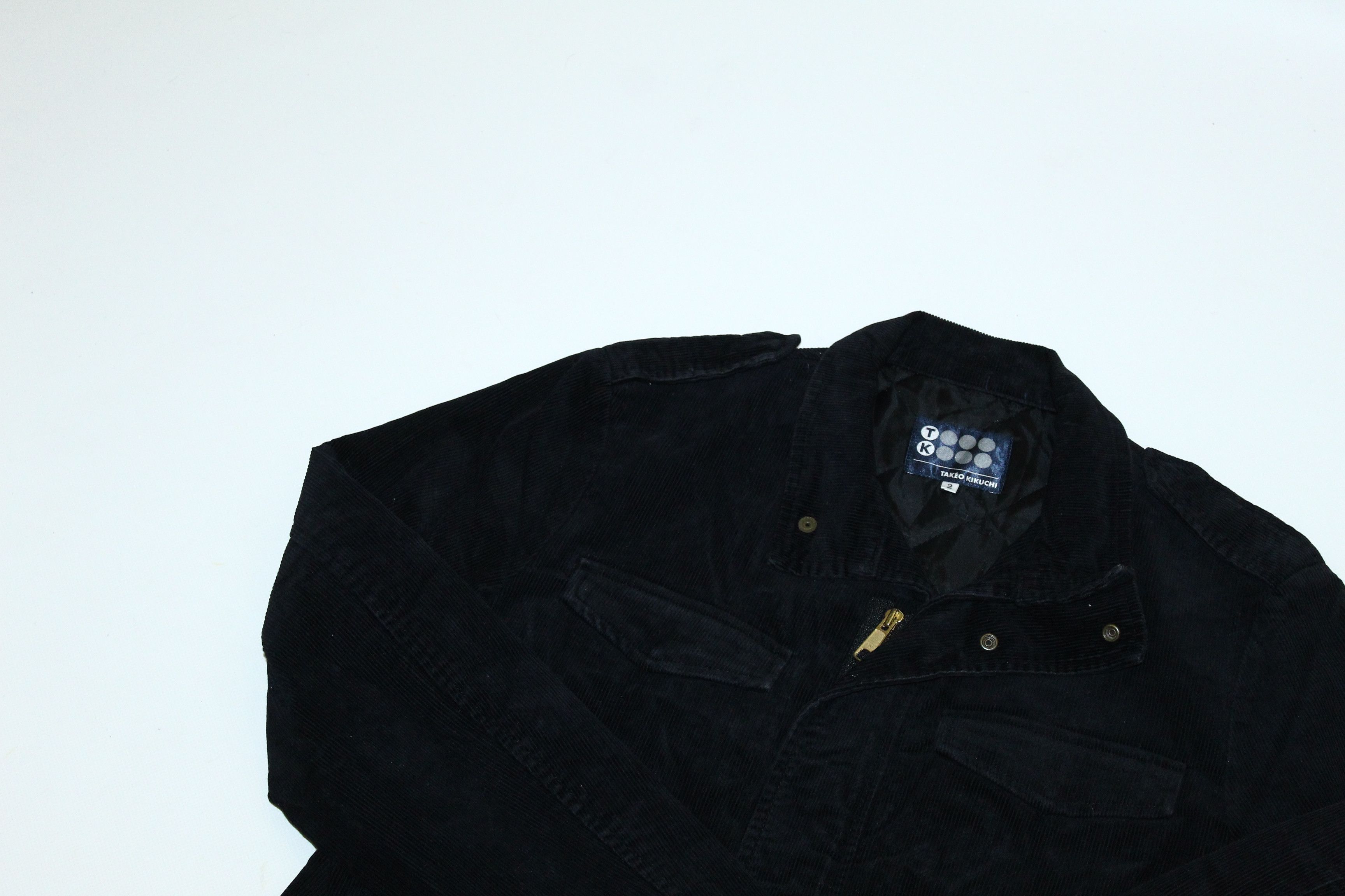 Takeo Kikuchi Takeo Kikuchi Quilted Lining Corduroy Military Jacket Size US M / EU 48-50 / 2 - 6 Thumbnail