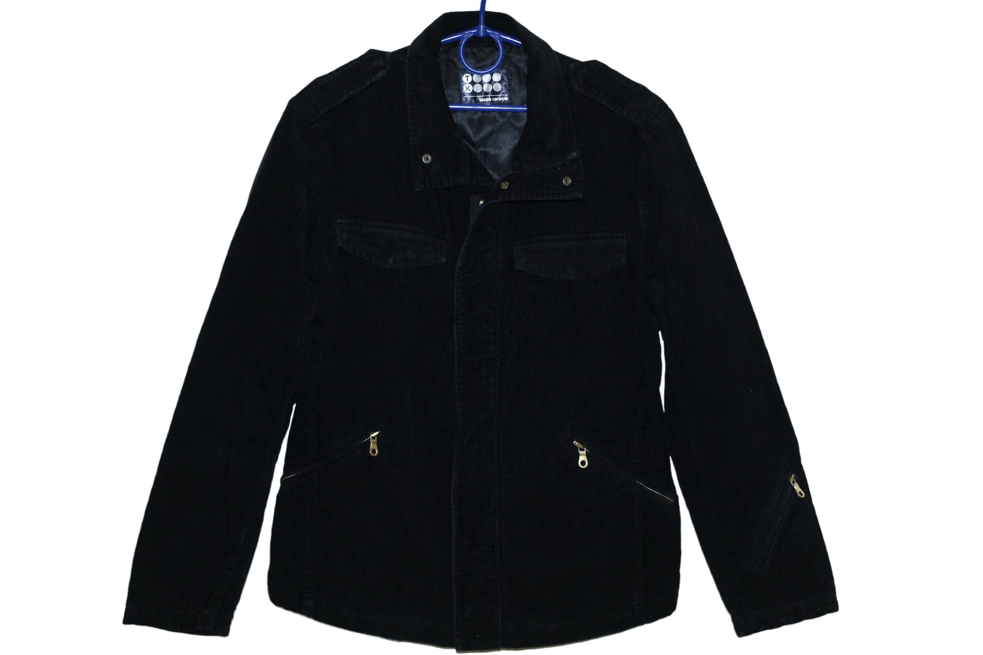 Takeo Kikuchi Takeo Kikuchi Quilted Lining Corduroy Military Jacket Size US M / EU 48-50 / 2 - 1 Thumbnail