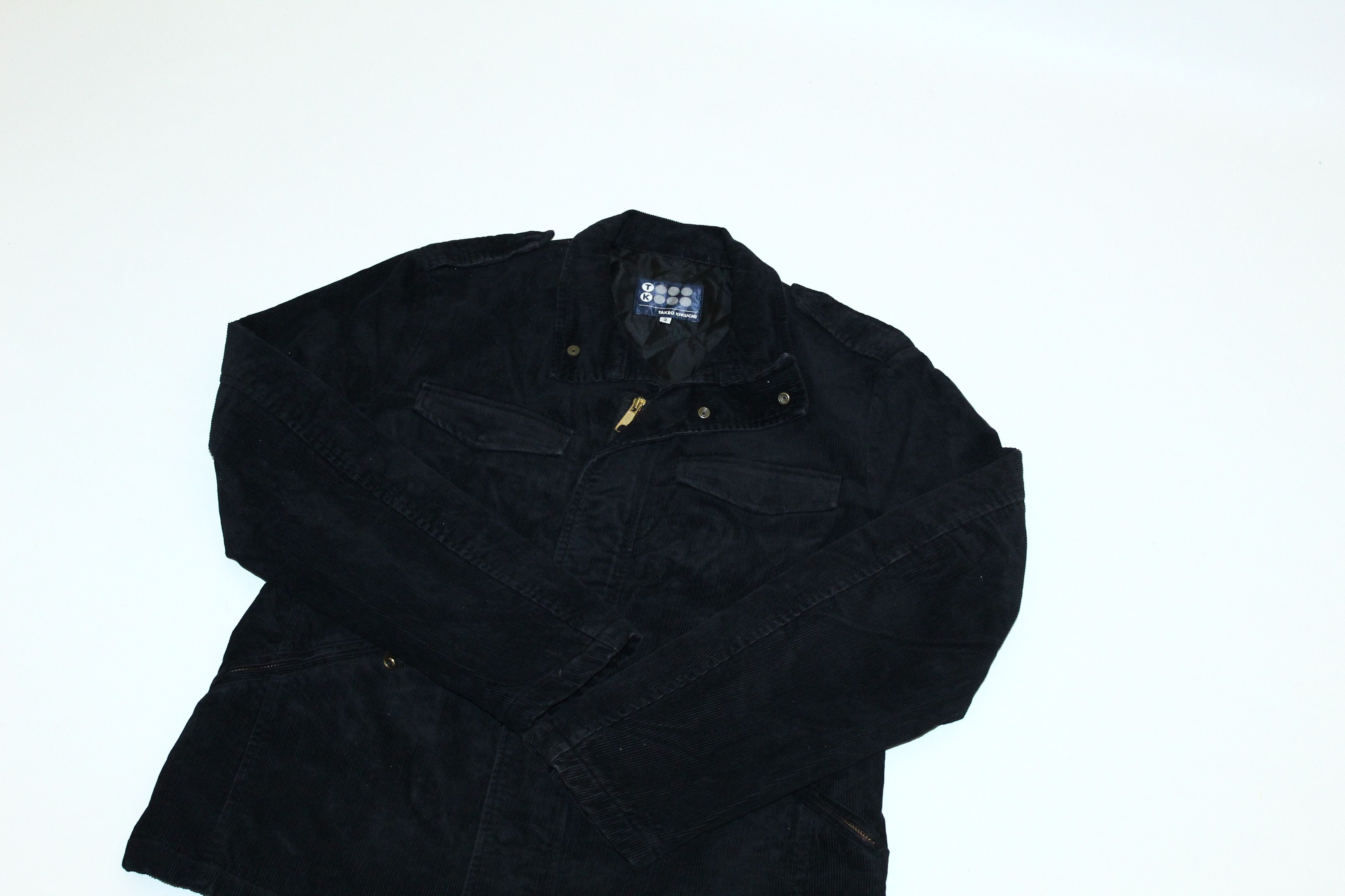 Takeo Kikuchi Takeo Kikuchi Quilted Lining Corduroy Military Jacket Size US M / EU 48-50 / 2 - 3 Thumbnail
