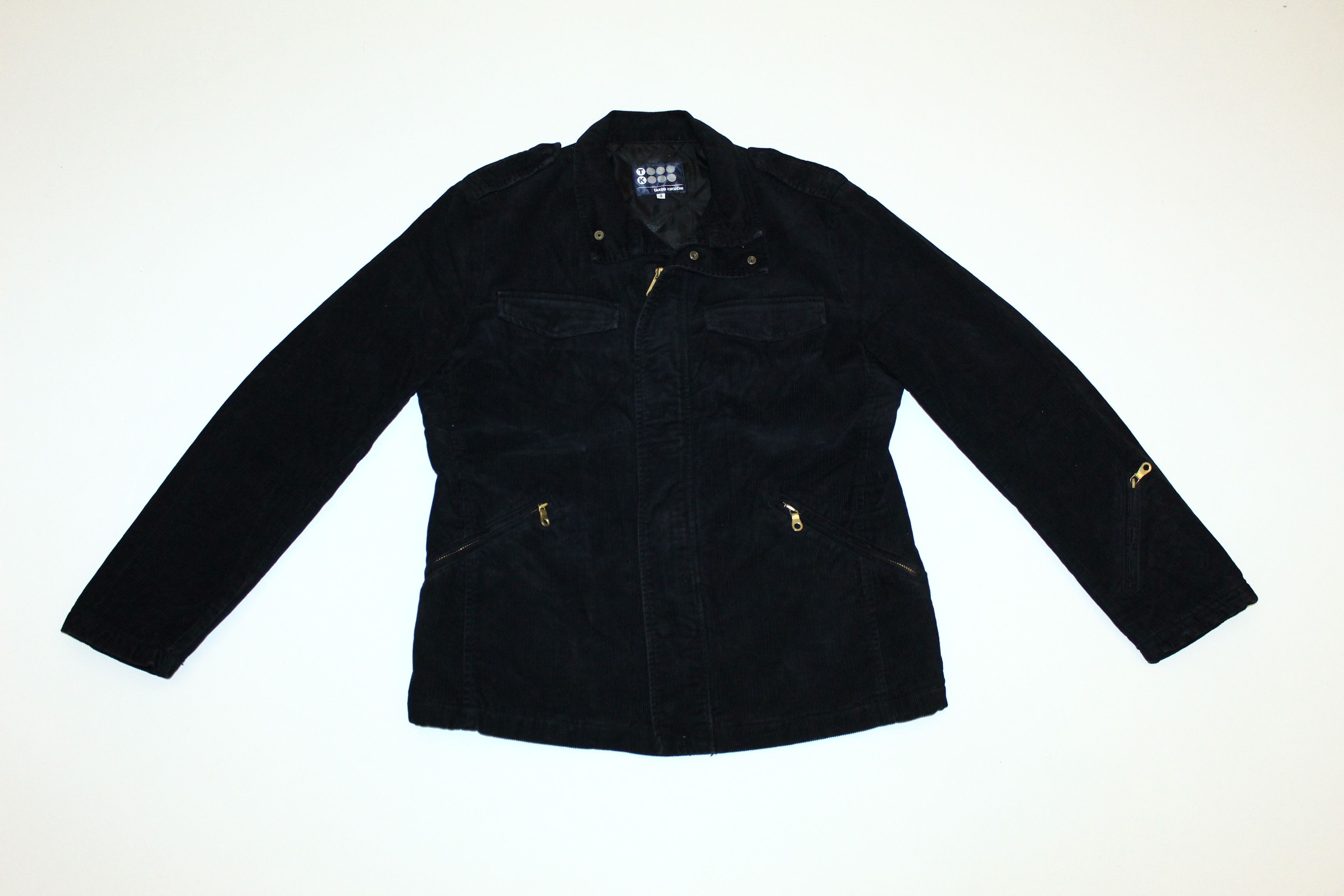 Takeo Kikuchi Takeo Kikuchi Quilted Lining Corduroy Military Jacket Size US M / EU 48-50 / 2 - 5 Thumbnail