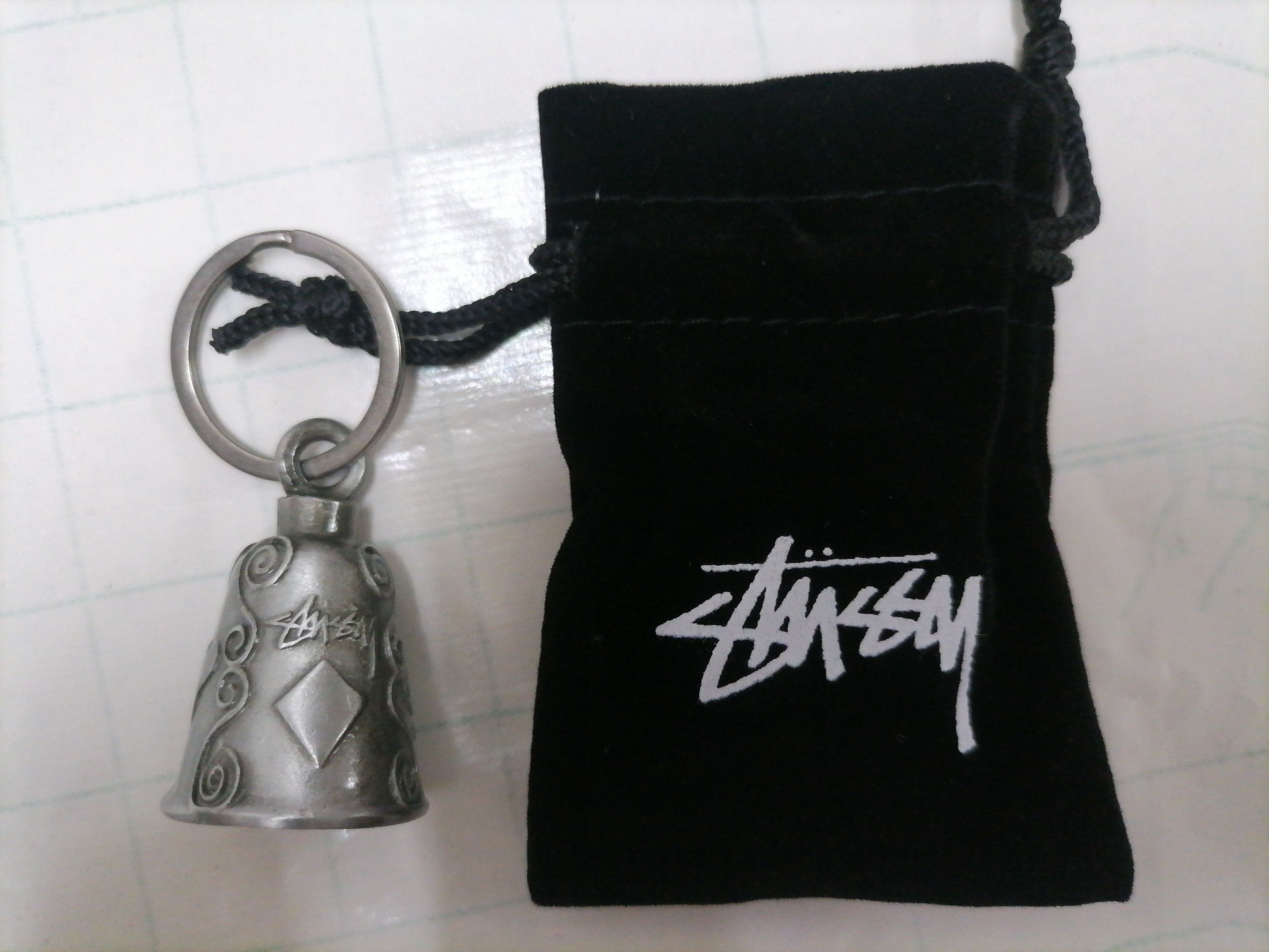 Stussy Rare Stüssy guardian bell keychain | Grailed