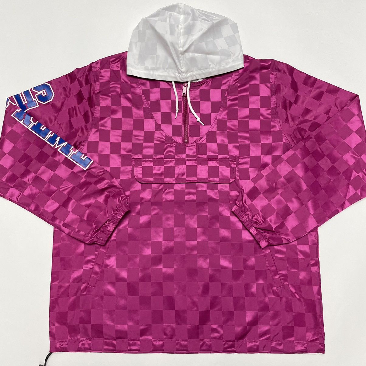 Supreme Checkered Nylon Pullover | Grailed