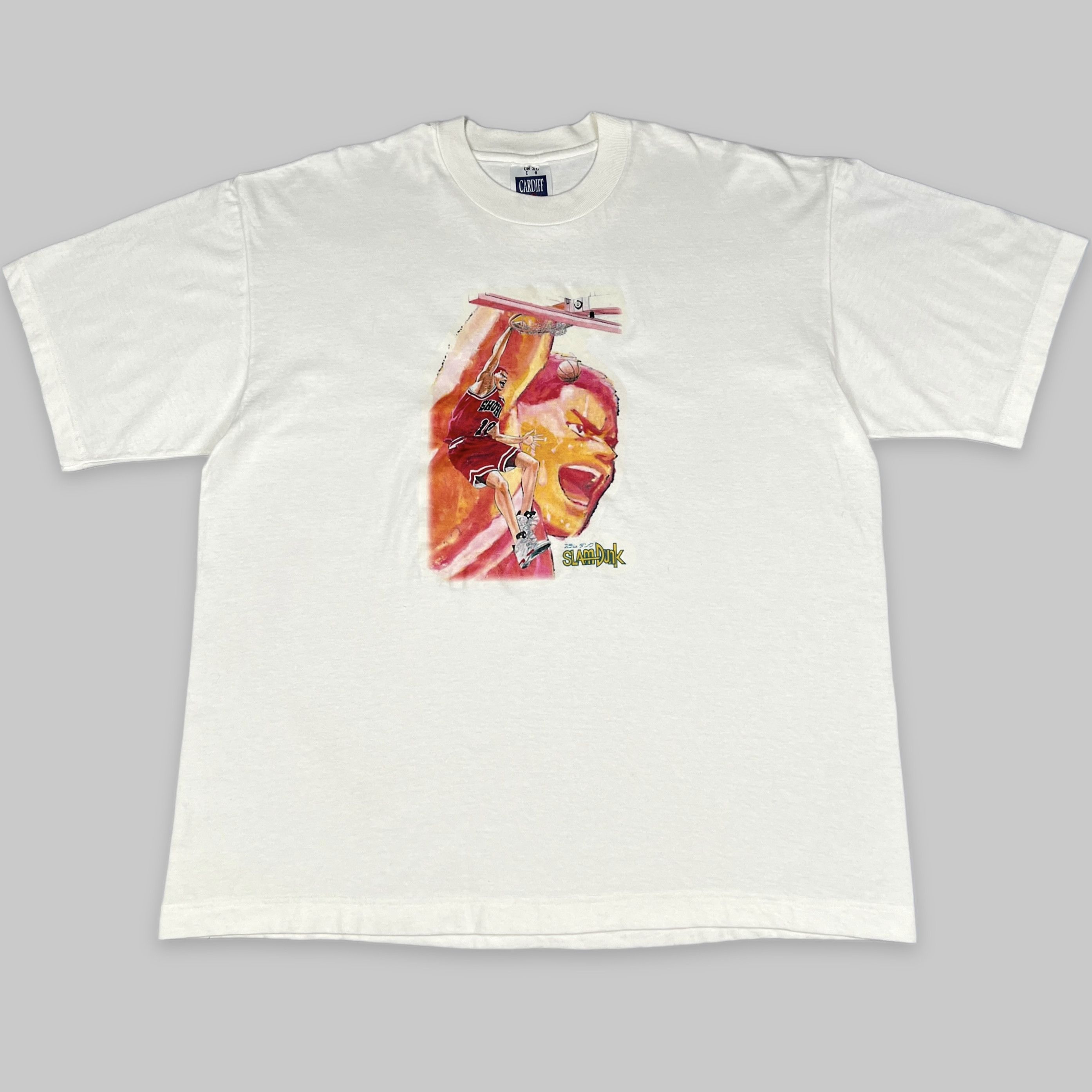 Anime Vintage 90s Slam Dunk ‘Hanamichi Sakuragi’ Bootleg Anime Tee Size US XL / EU 56 / 4 - 1 Thumbnail