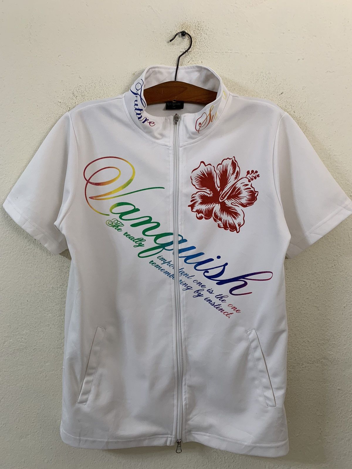 Vanquish Vanquish Spellout Zipper Shirt Size US S / EU 44-46 / 1 - 7 Thumbnail