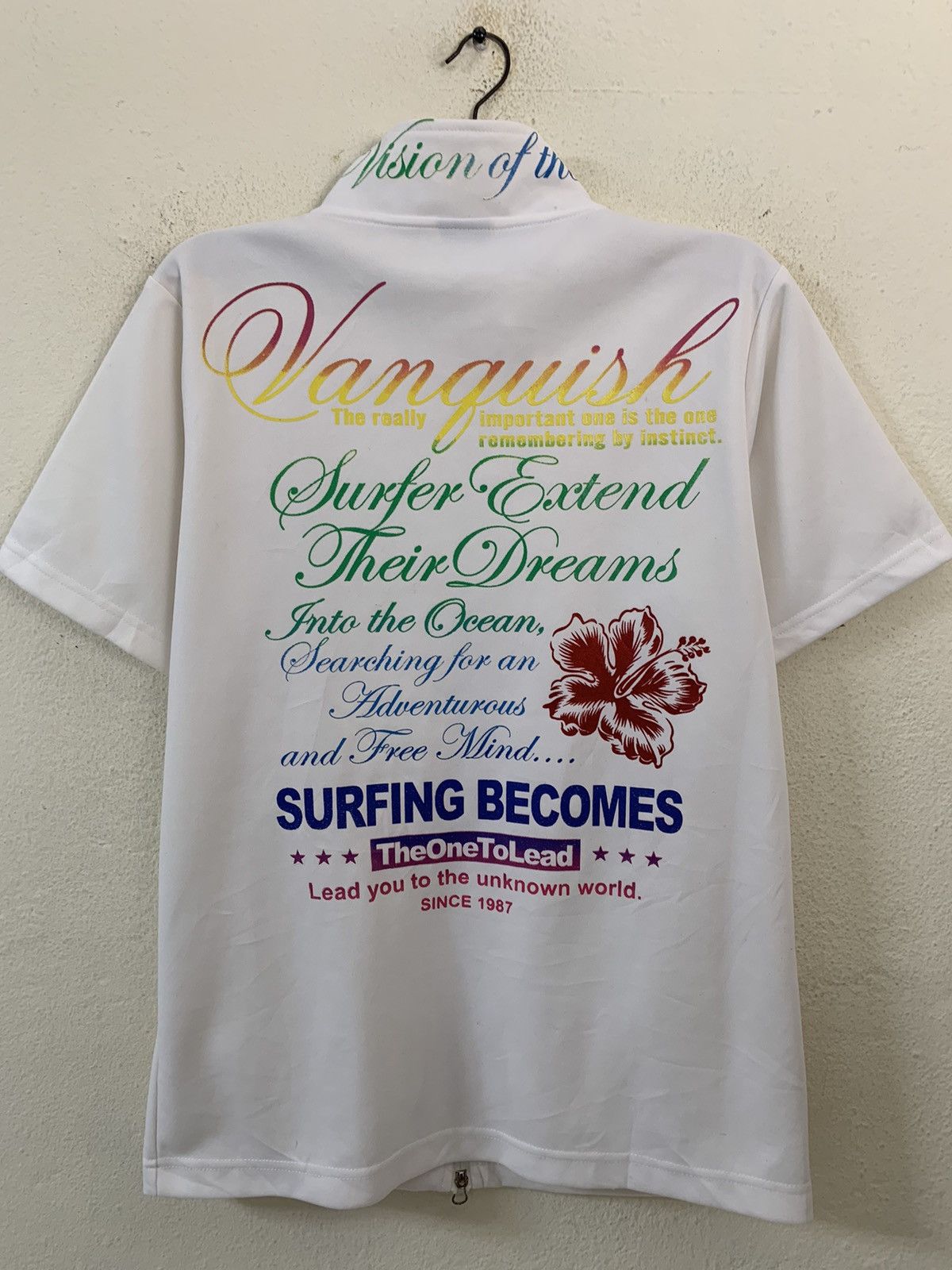 Vanquish Vanquish Spellout Zipper Shirt Size US S / EU 44-46 / 1 - 1 Thumbnail