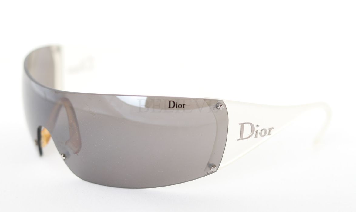 Dior ICONIC Y2K SKI SUNGLASSES CLEAR COLOR | Grailed