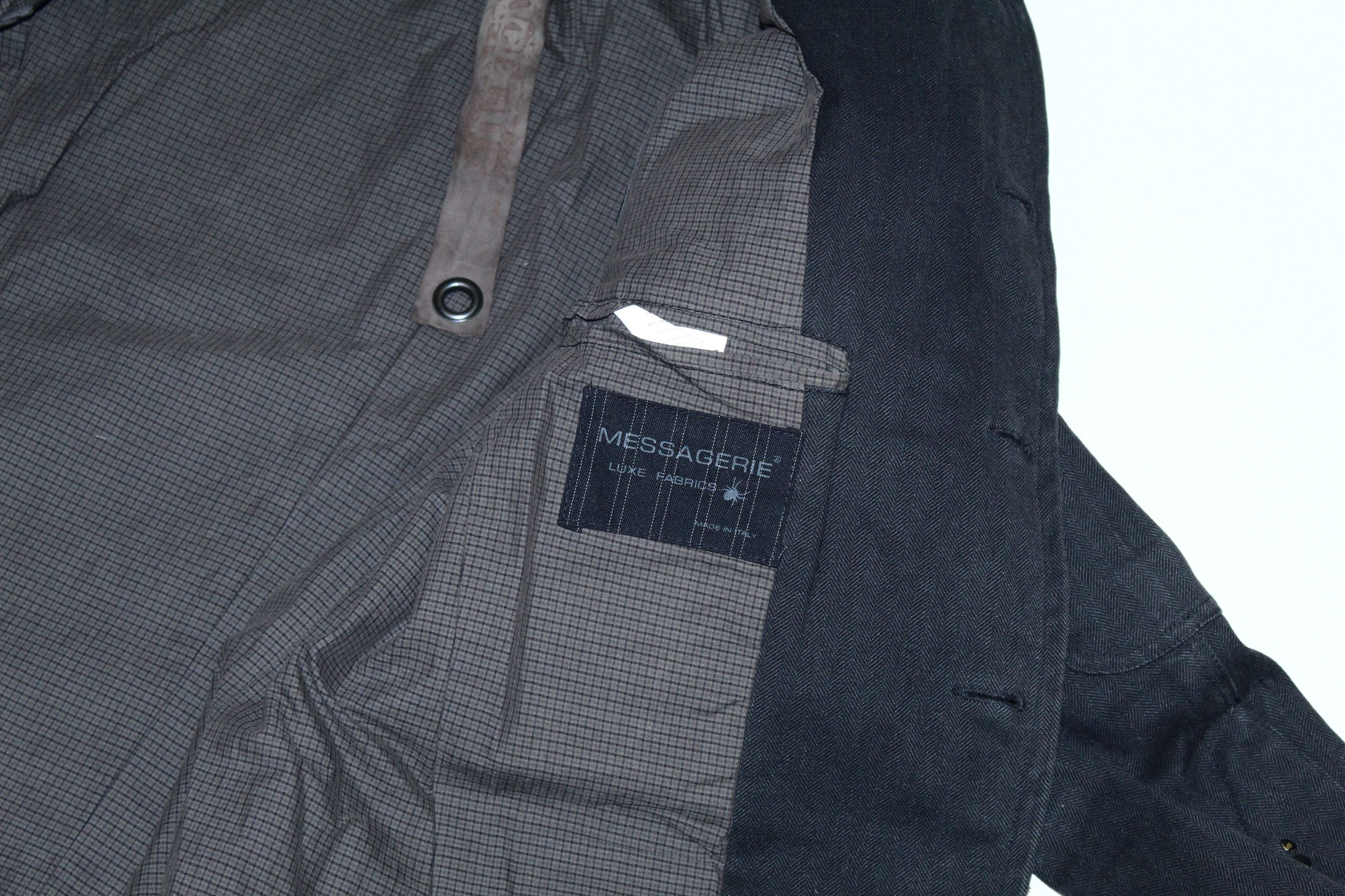 Messagerie Messagerie Herringbone Twill Military Field Jacket Size US L / EU 52-54 / 3 - 5 Thumbnail