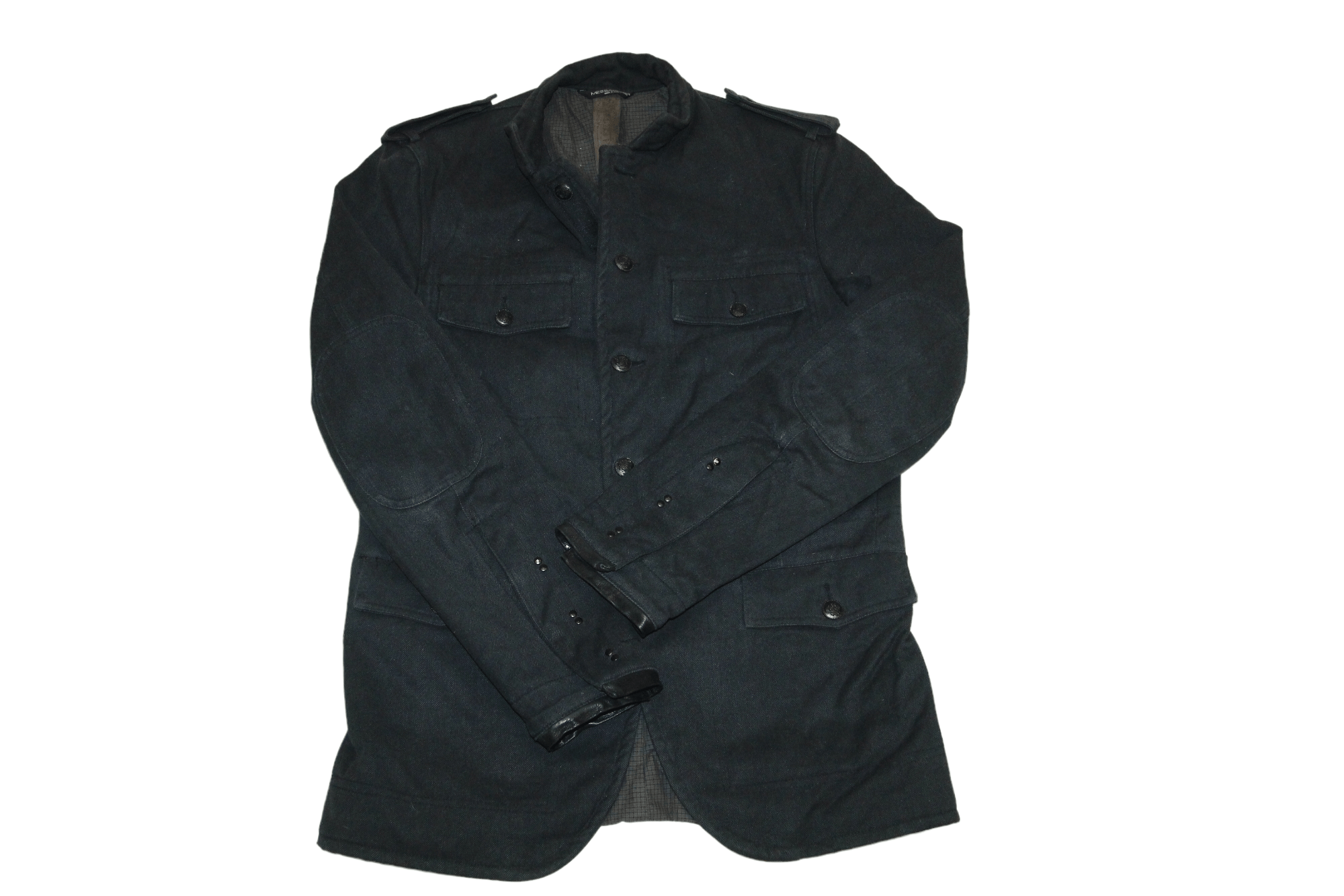Messagerie Messagerie Herringbone Twill Military Field Jacket Size US L / EU 52-54 / 3 - 1 Thumbnail