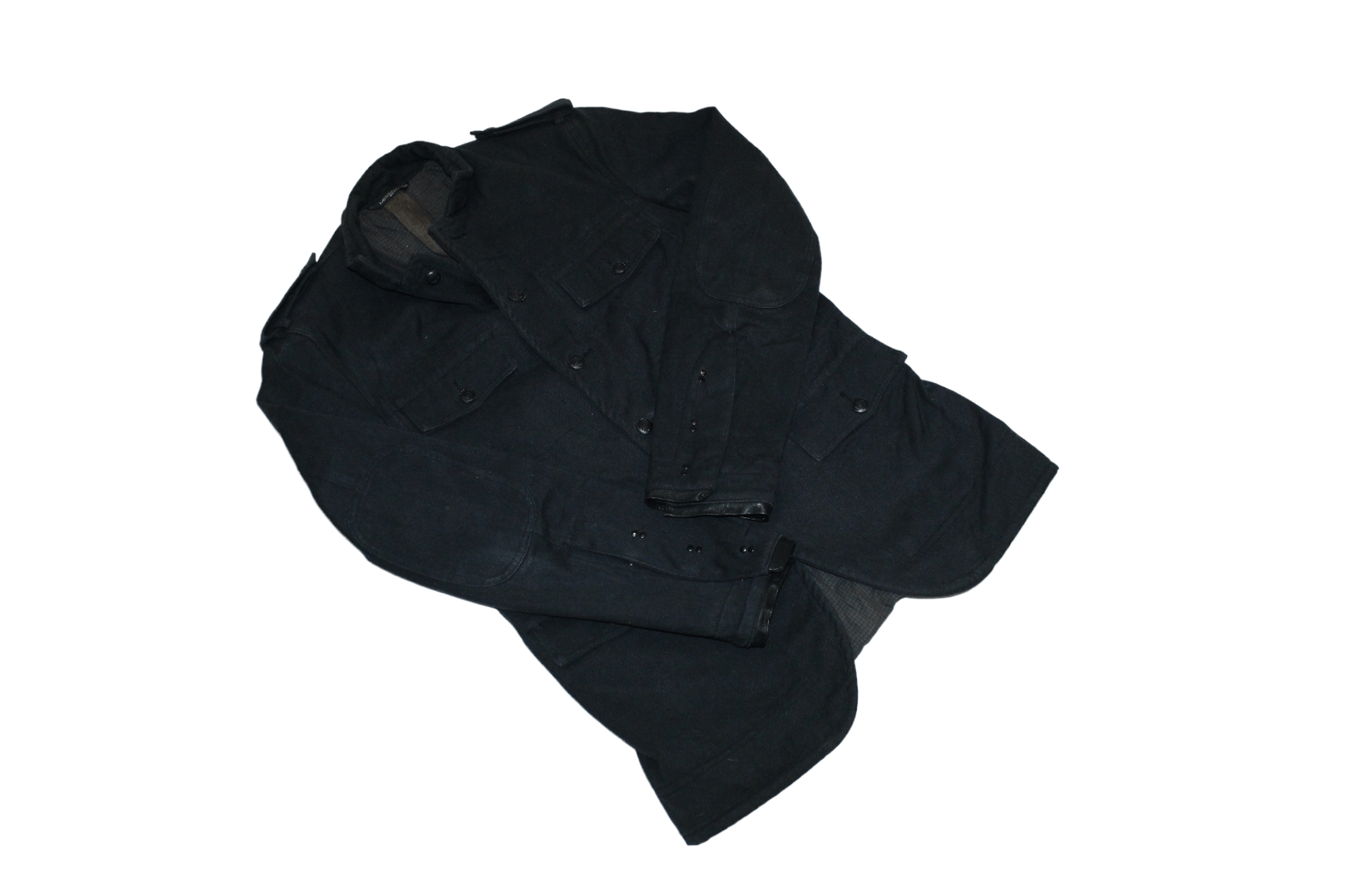 Messagerie Messagerie Herringbone Twill Military Field Jacket Size US L / EU 52-54 / 3 - 2 Thumbnail