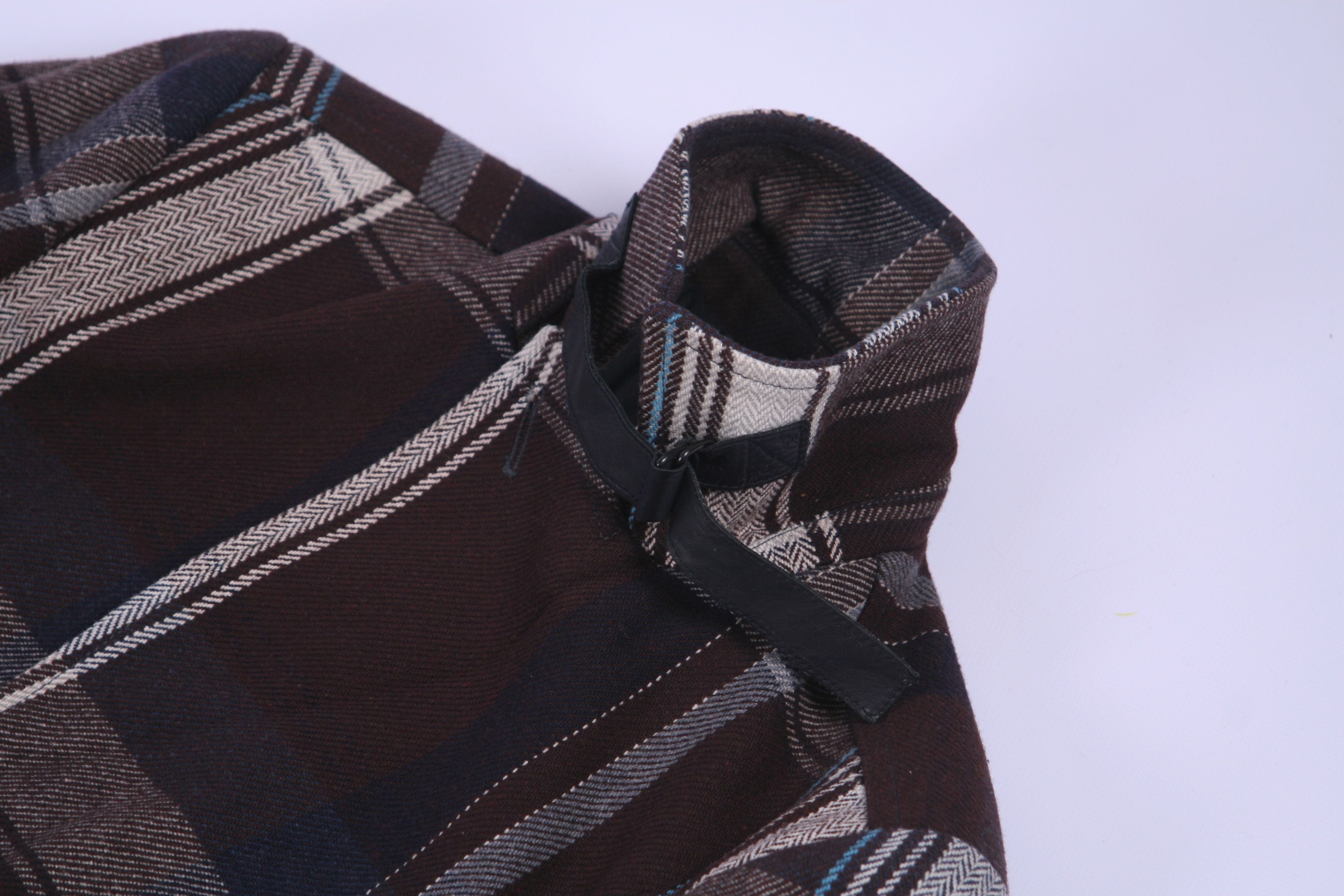 Diesel 💥VTG Diesel Tartan Herringbone Flannel Casual overcoat Size US L / EU 52-54 / 3 - 4 Thumbnail