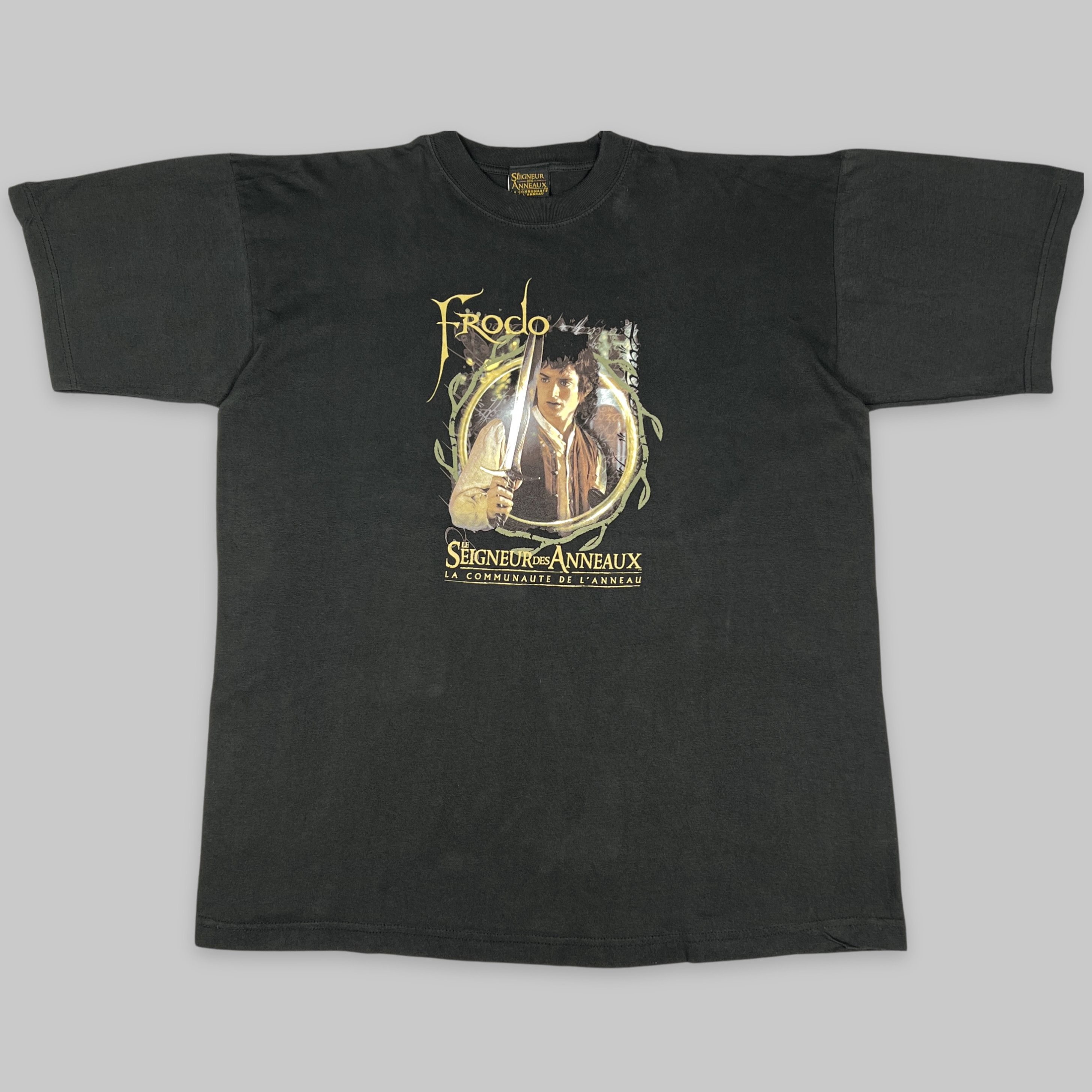 Vintage 2001 The Lord Of The Rings Frodo French Promo Tee