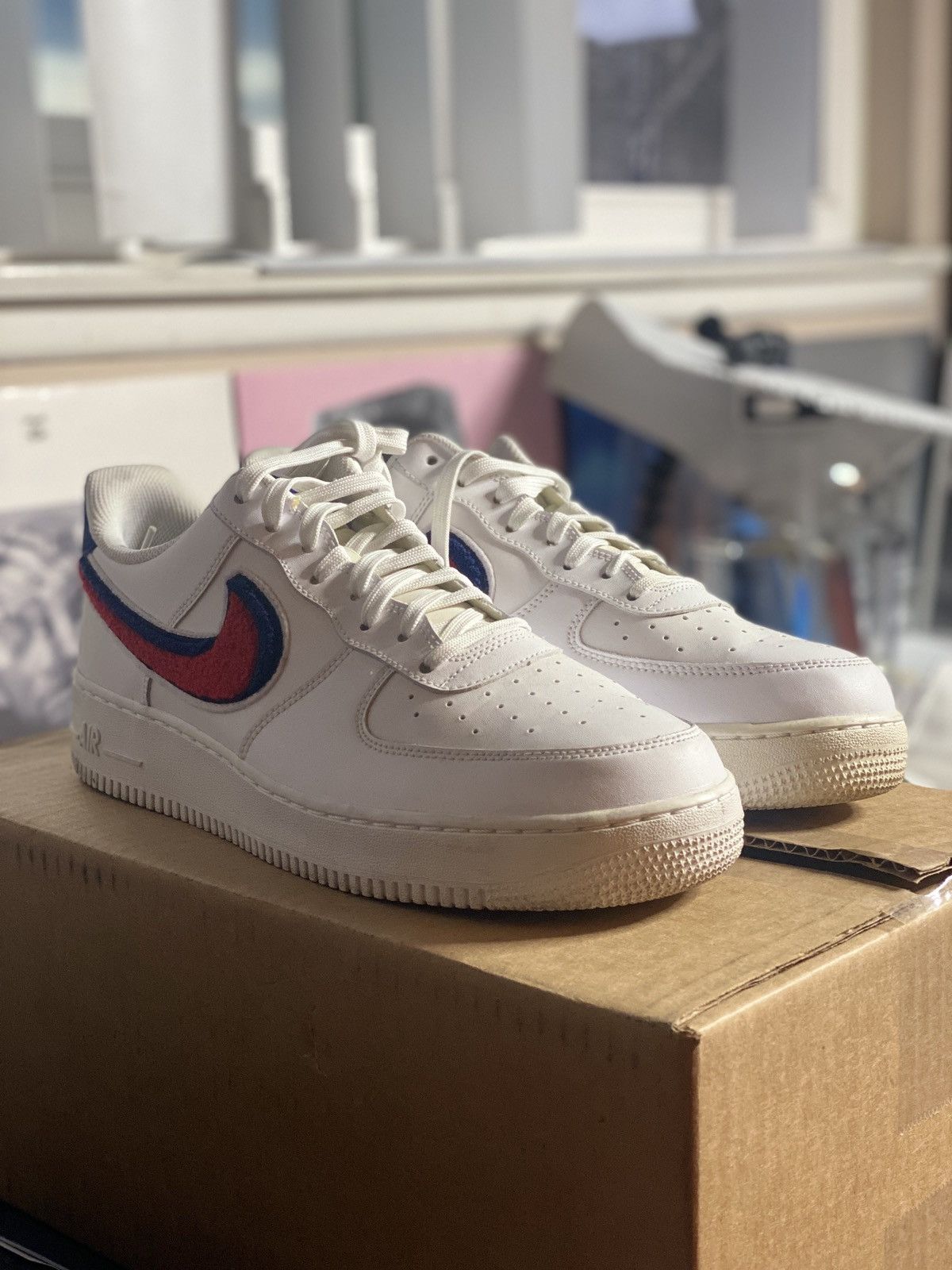 Air force 1 3d swoosh online