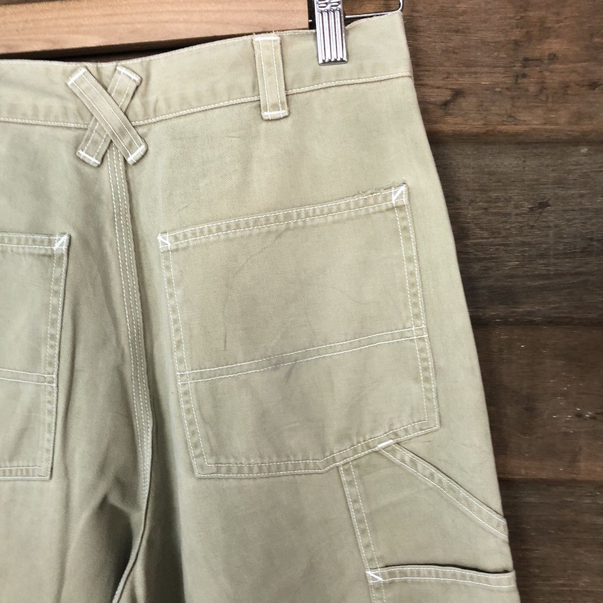 Japanese Brand Baboo Club Brown worker Casual Pants #5450 Size US 29 - 5 Thumbnail