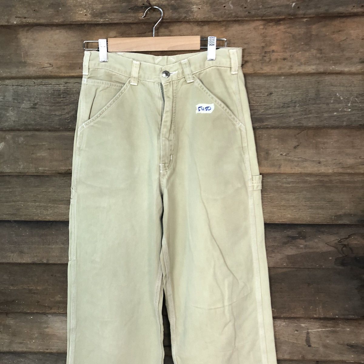 Japanese Brand Baboo Club Brown worker Casual Pants #5450 Size US 29 - 8 Thumbnail
