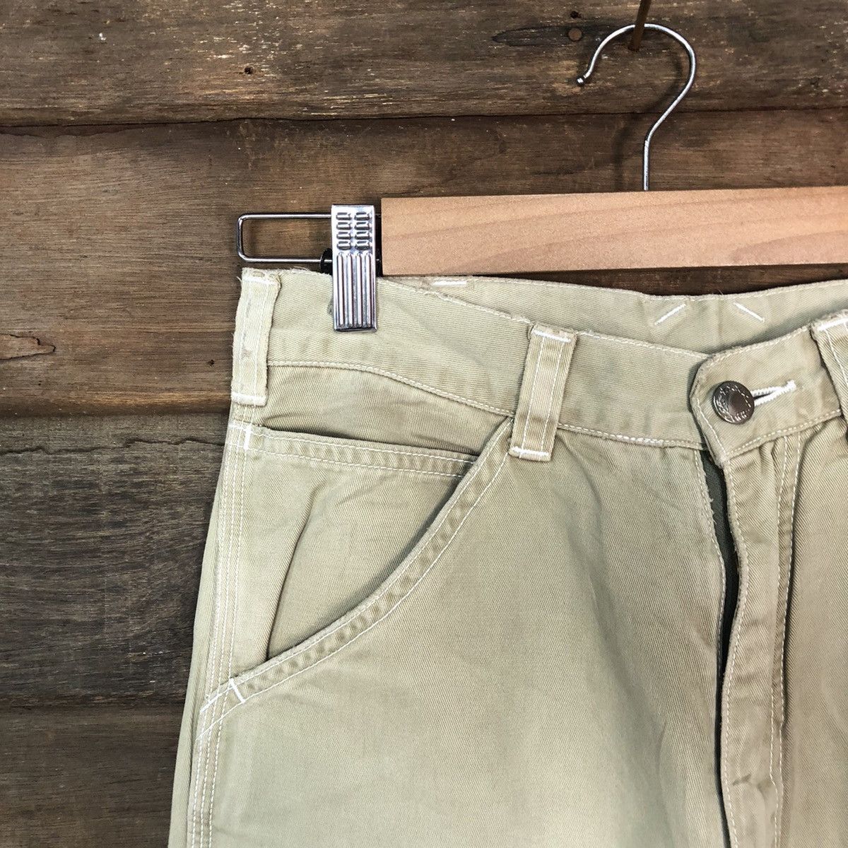 Japanese Brand Baboo Club Brown worker Casual Pants #5450 Size US 29 - 10 Thumbnail