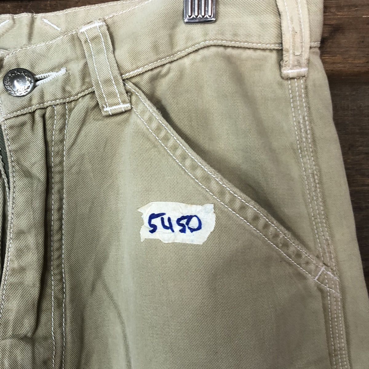Japanese Brand Baboo Club Brown worker Casual Pants #5450 Size US 29 - 12 Thumbnail