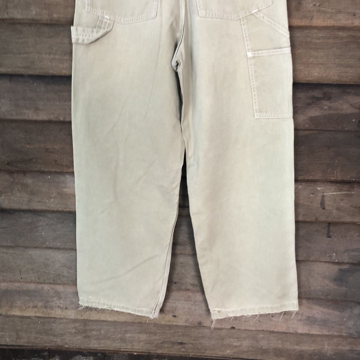 Japanese Brand Baboo Club Brown worker Casual Pants #5450 Size US 29 - 3 Thumbnail