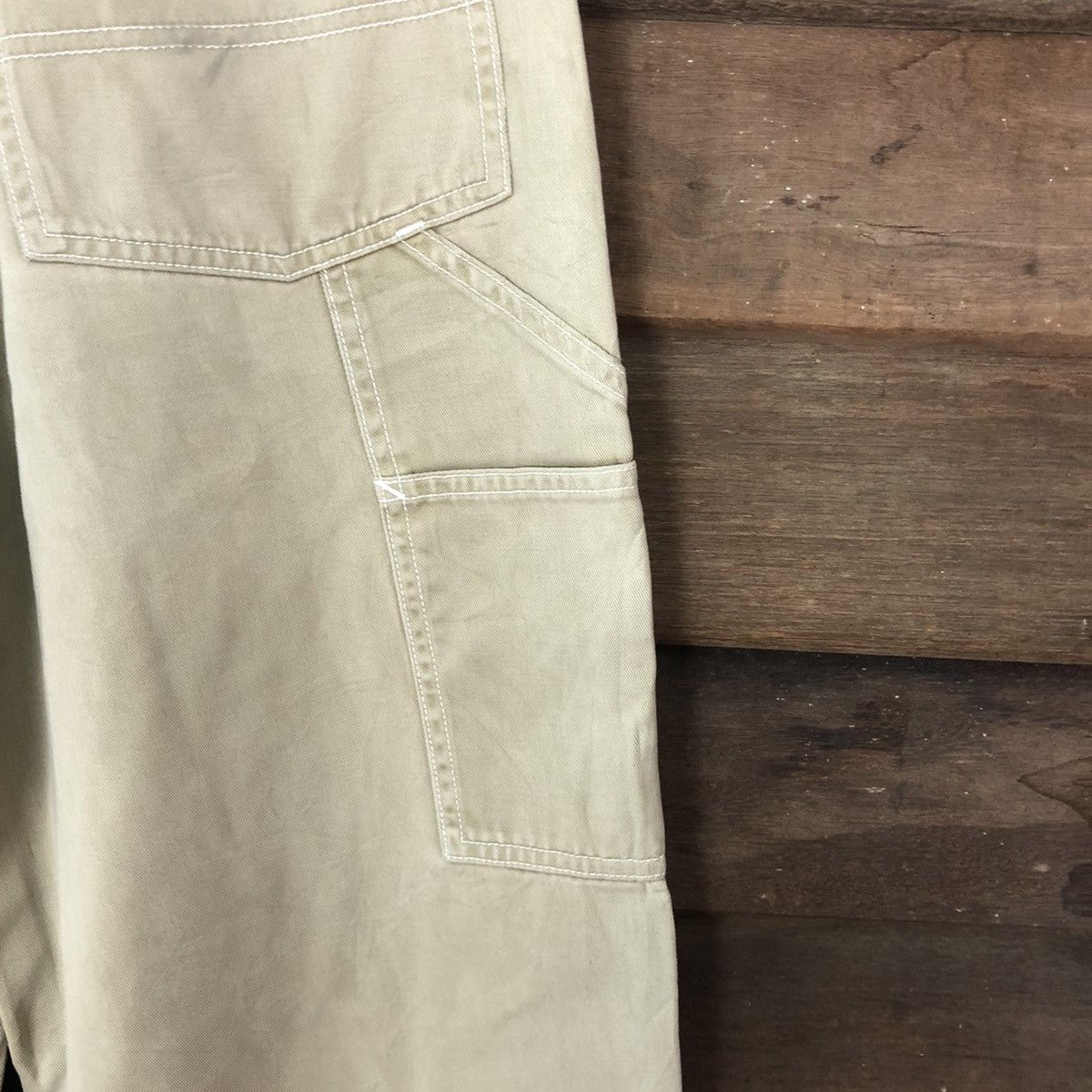 Japanese Brand Baboo Club Brown worker Casual Pants #5450 Size US 29 - 6 Thumbnail
