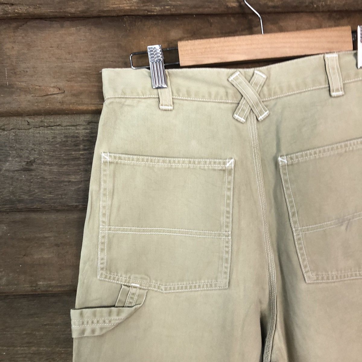Japanese Brand Baboo Club Brown worker Casual Pants #5450 Size US 29 - 4 Thumbnail