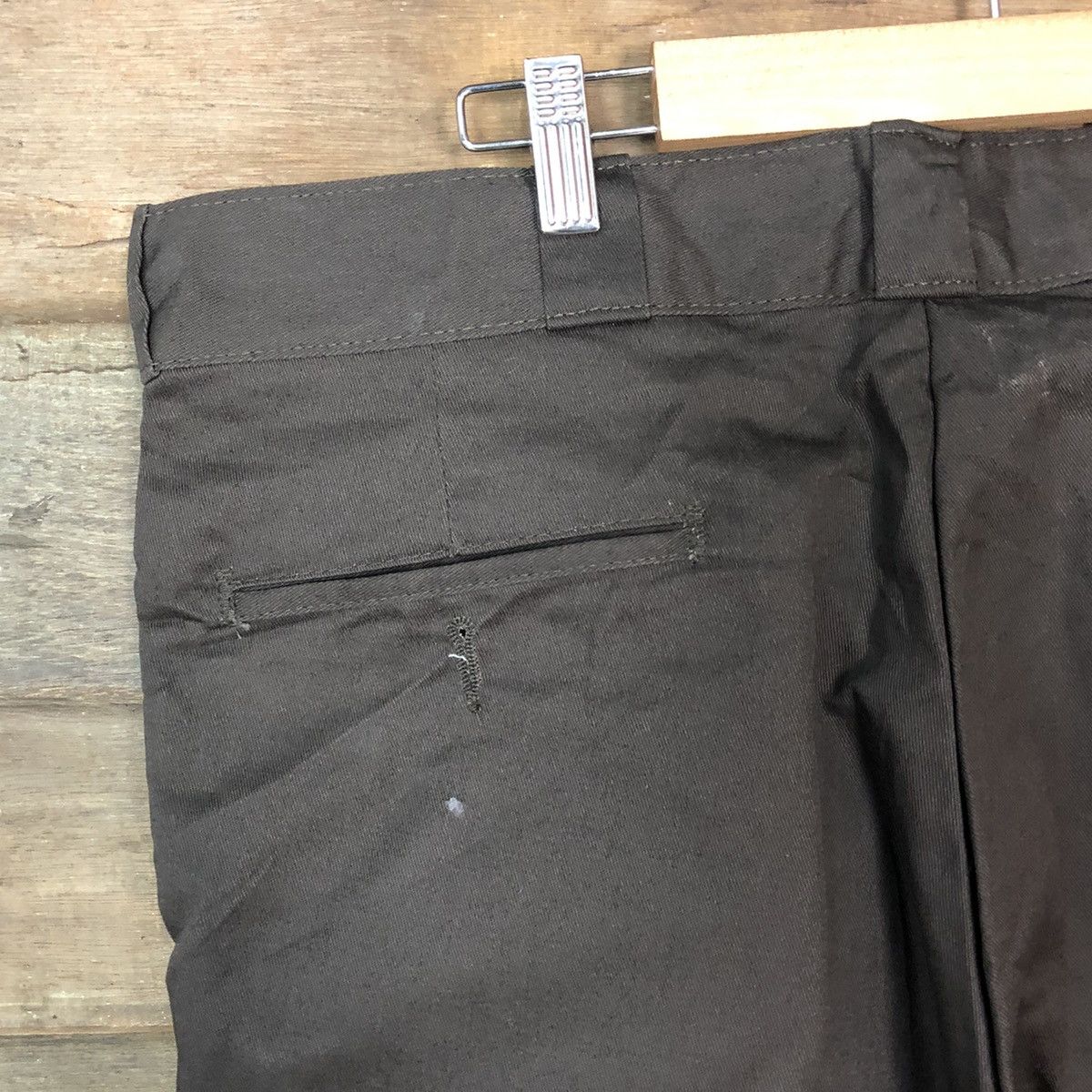 Dickies × Vintage Dickies Dark Brown Casual Pants #5890 Size US 35 - 8 Thumbnail