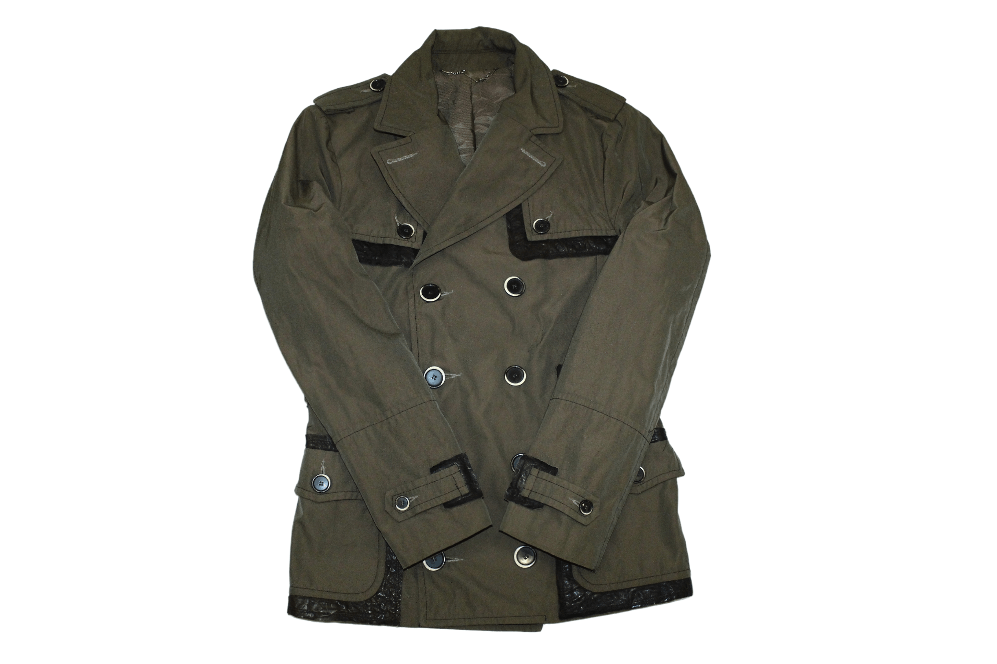Bray Steve Alan VTG Bray Steve Alan double breasted short trench coat Size US M / EU 48-50 / 2 - 1 Thumbnail