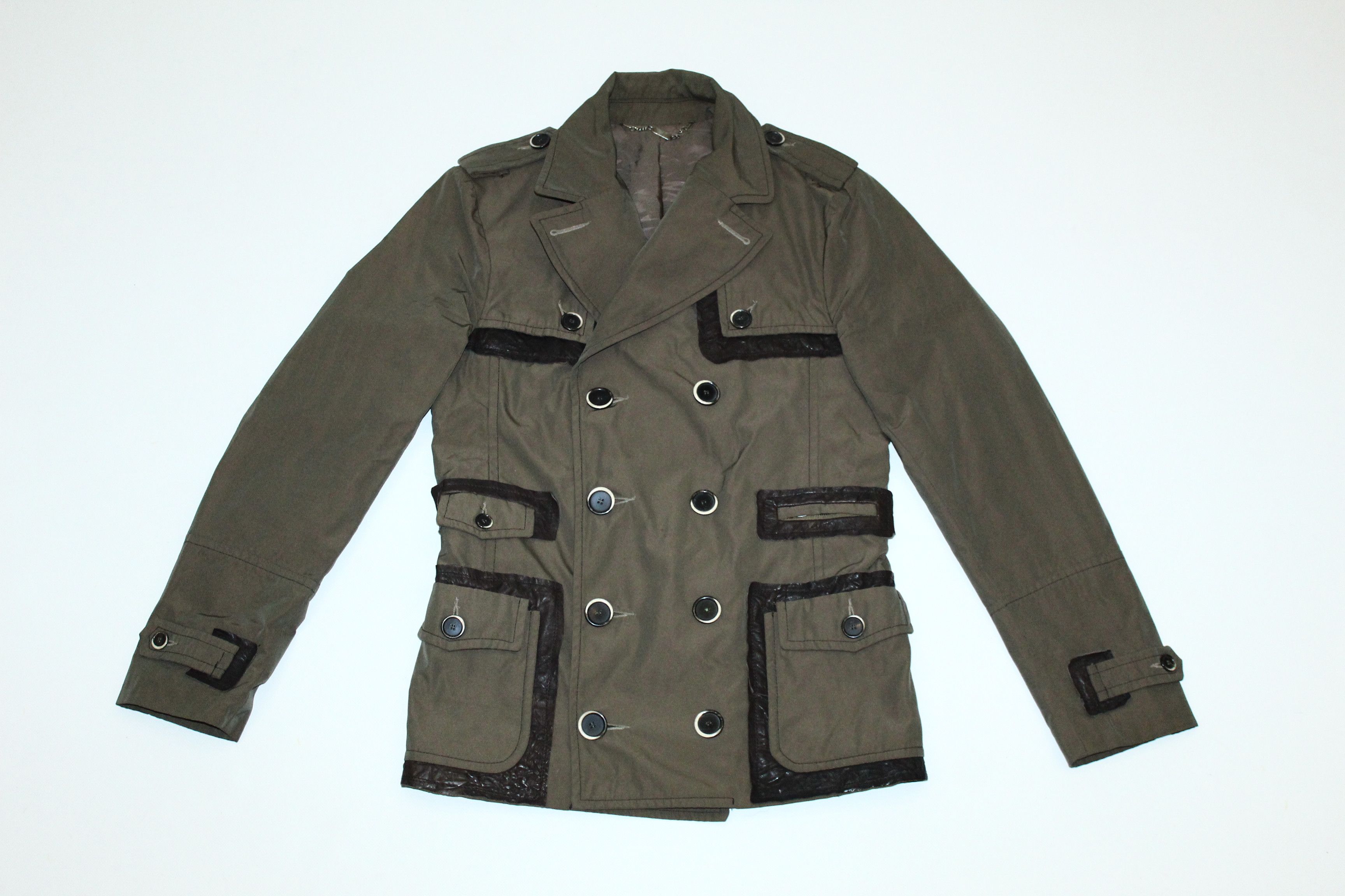 Bray Steve Alan VTG Bray Steve Alan double breasted short trench coat Size US M / EU 48-50 / 2 - 6 Thumbnail