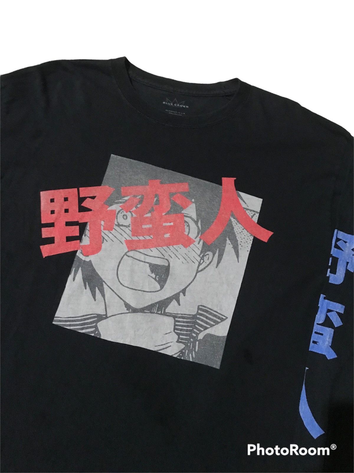 Anime Vintage Anime Japan Blue Crown Shirt Size US L / EU 52-54 / 3 - 4 Thumbnail