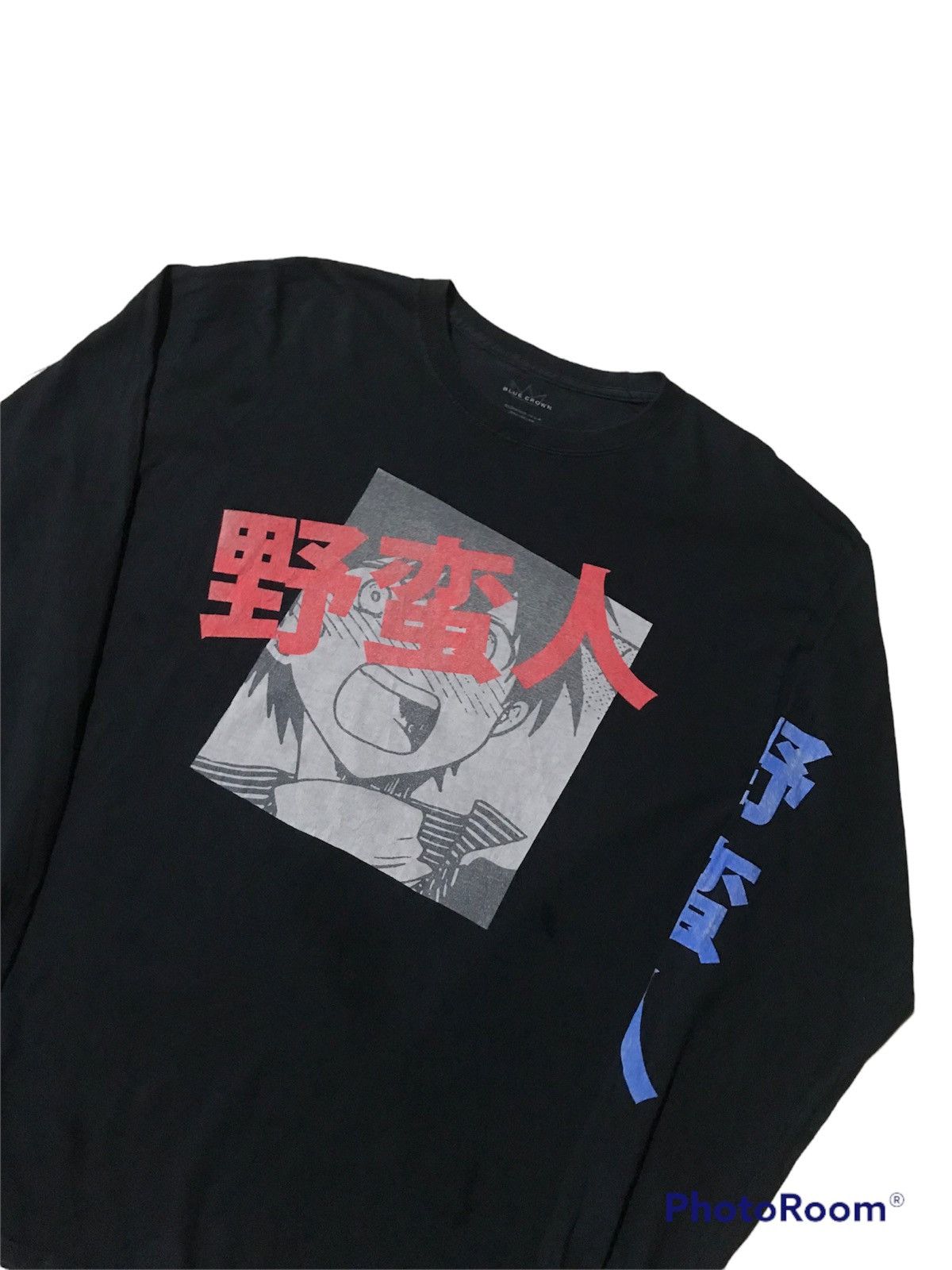 Anime Vintage Anime Japan Blue Crown Shirt Size US L / EU 52-54 / 3 - 2 Thumbnail