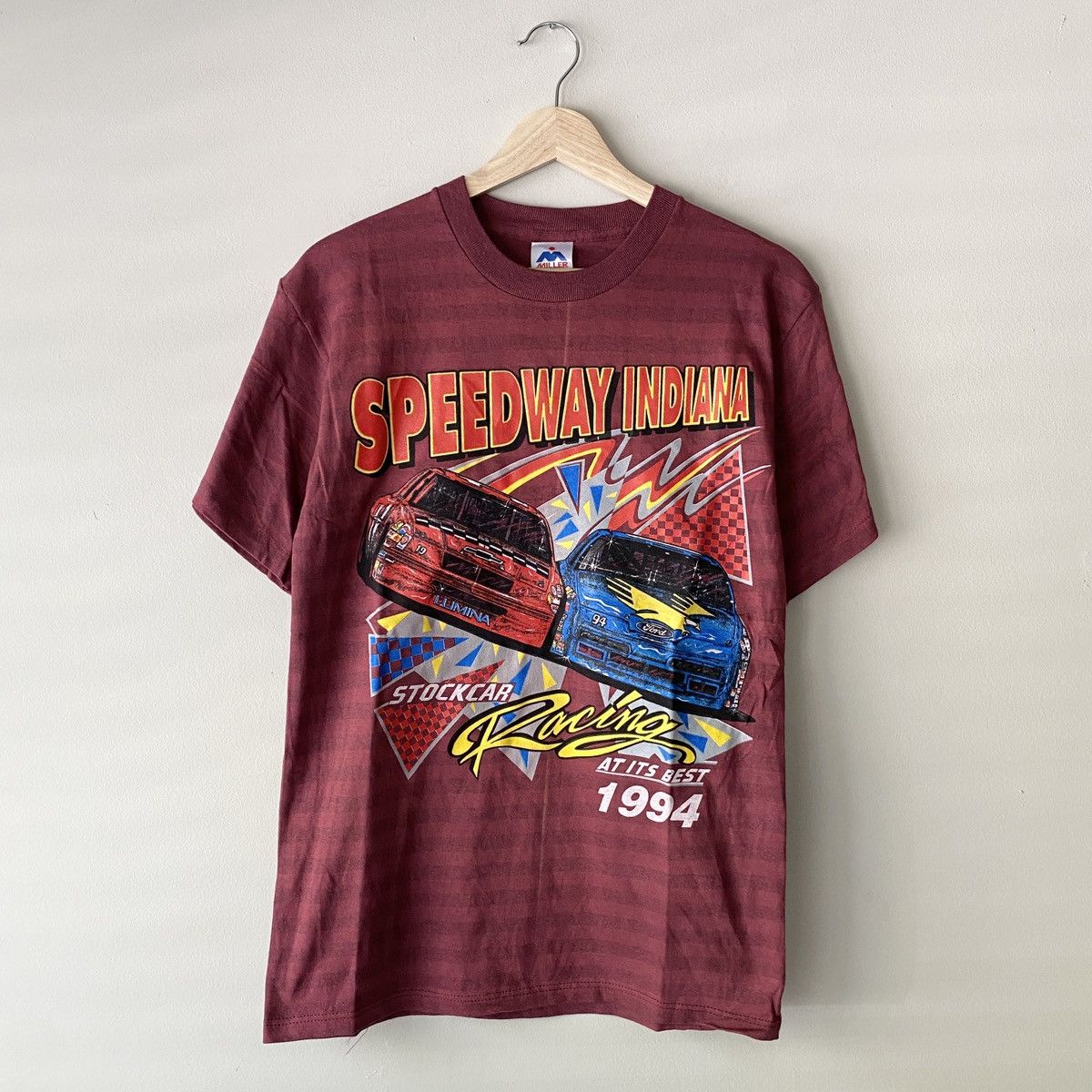 NASCAR × Streetwear × Vintage Vintage Indiana Speedway NASCAR Racing T ...