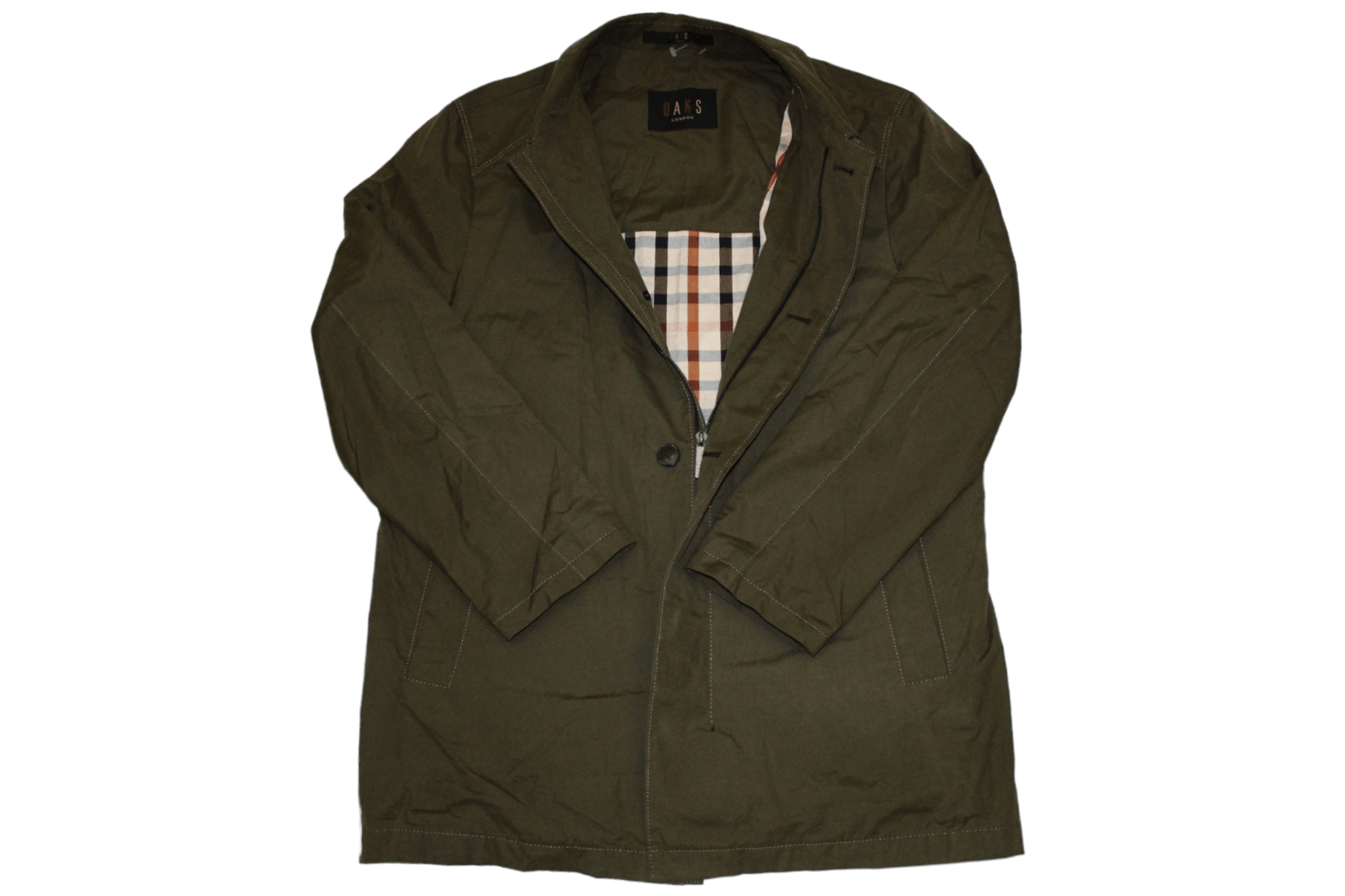 DAKS Vintage Daks London Casual Trench Coat Size US L / EU 52-54 / 3 - 1 Preview