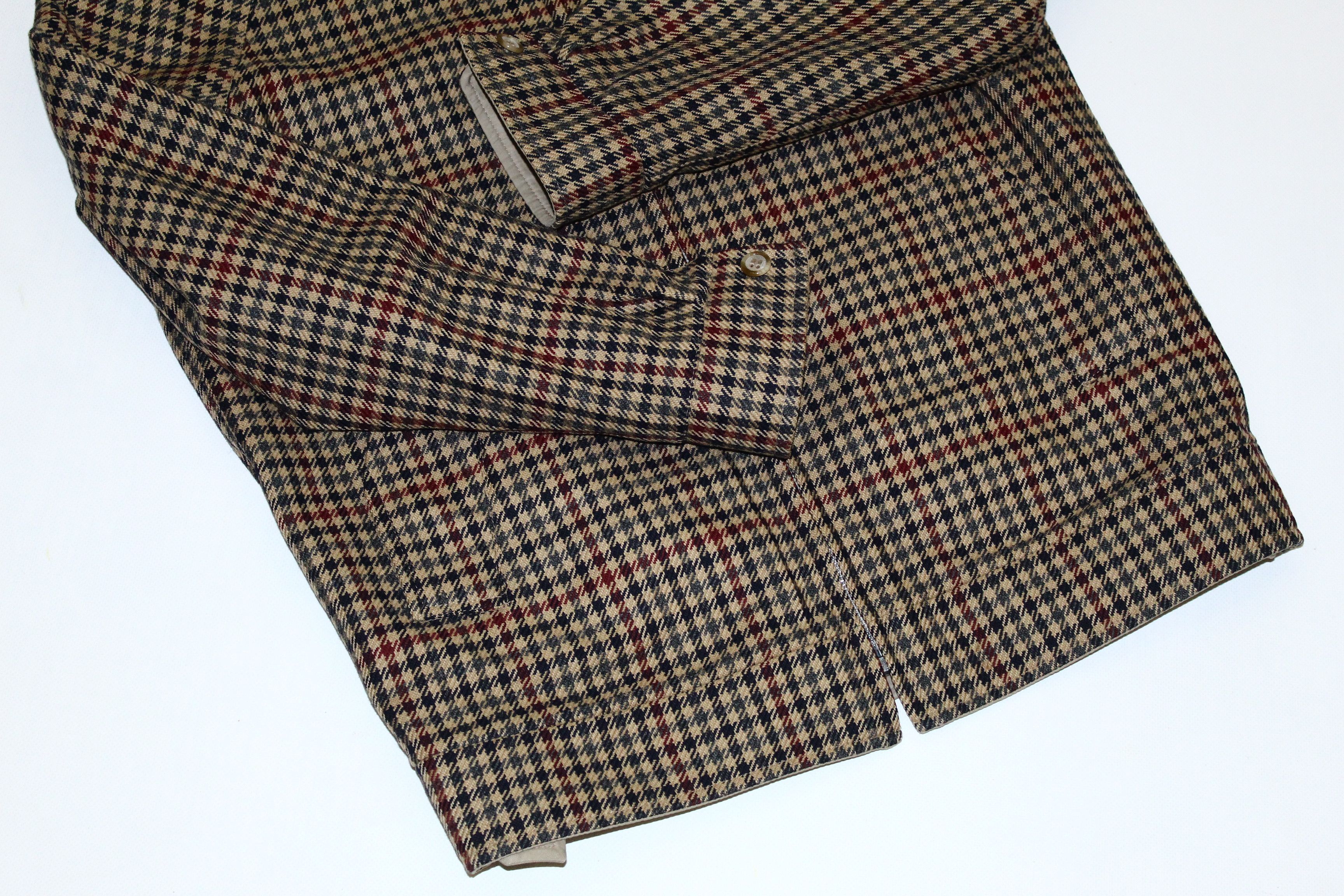 DAKS 90s Daks London Country Check Reversible Casual Jacket Size US S / EU 44-46 / 1 - 5 Thumbnail