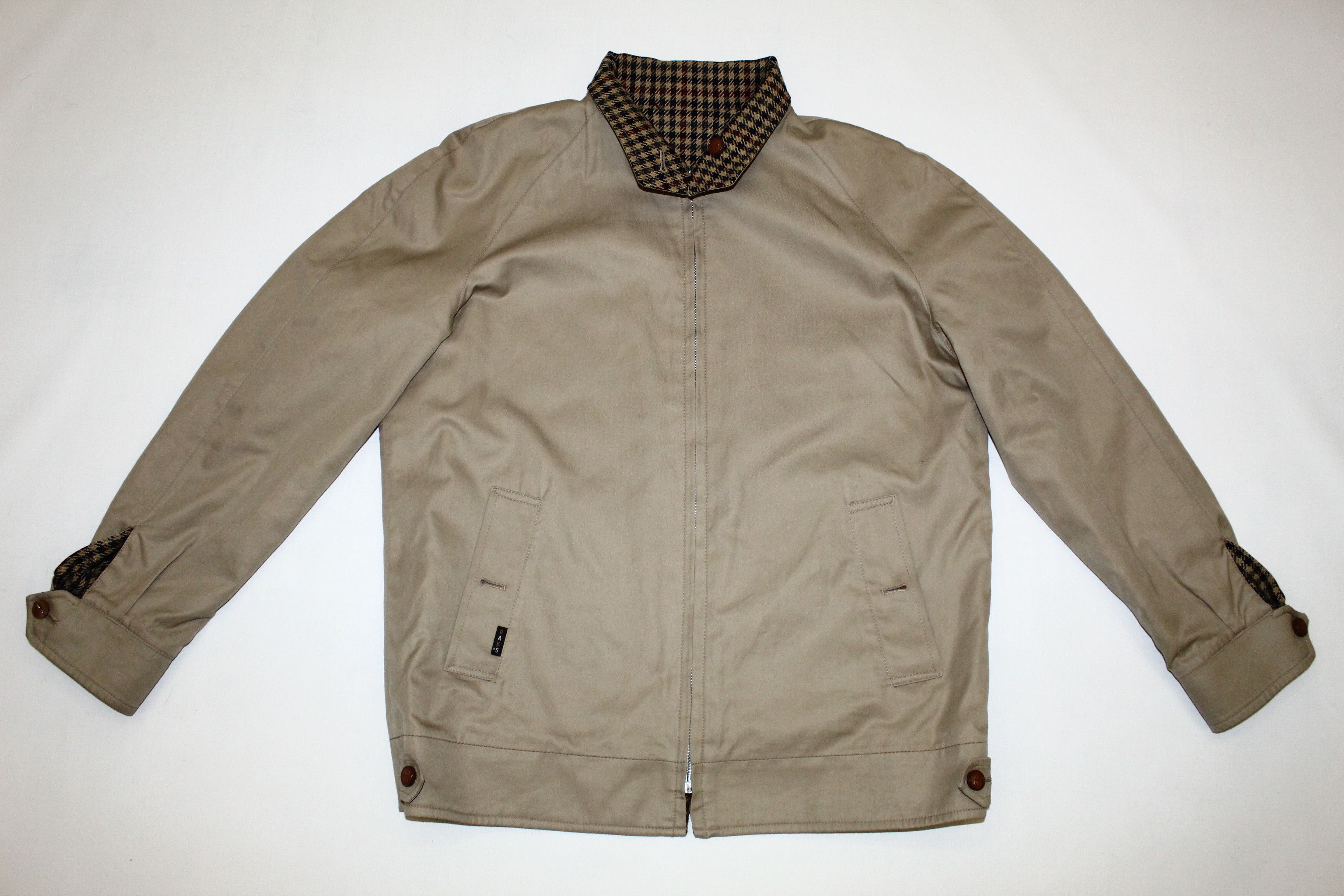 DAKS 90s Daks London Country Check Reversible Casual Jacket Size US S / EU 44-46 / 1 - 3 Thumbnail