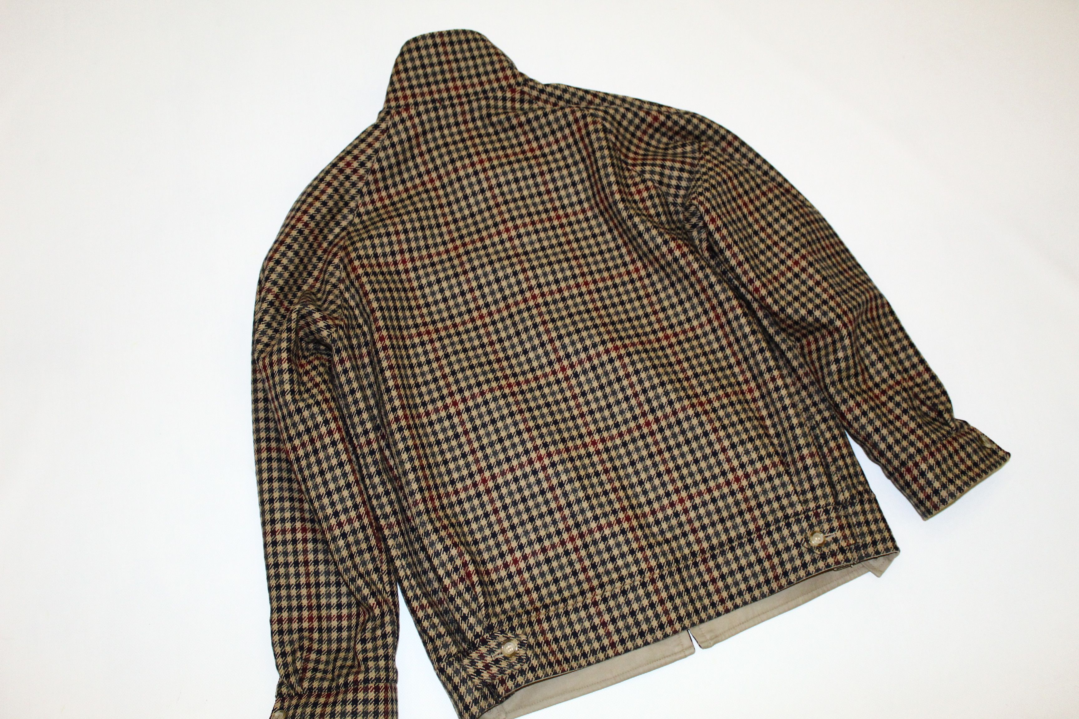DAKS 90s Daks London Country Check Reversible Casual Jacket Size US S / EU 44-46 / 1 - 9 Thumbnail