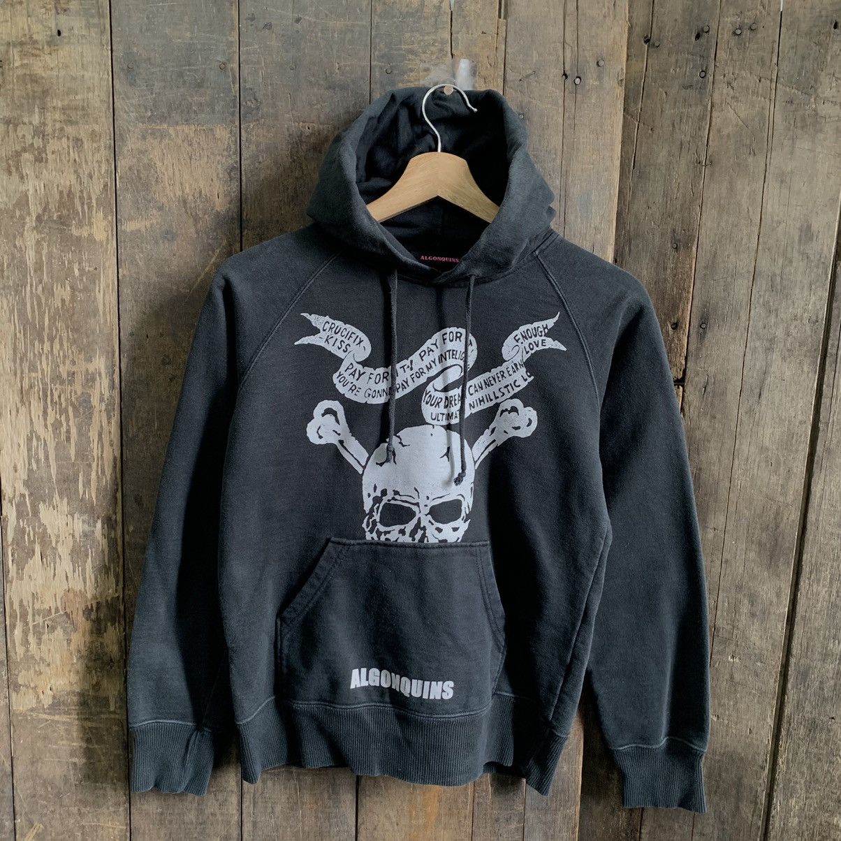 Japanese Brand Vintage Algonquins Hoodie Size US S / EU 44-46 / 1 - 12 Thumbnail