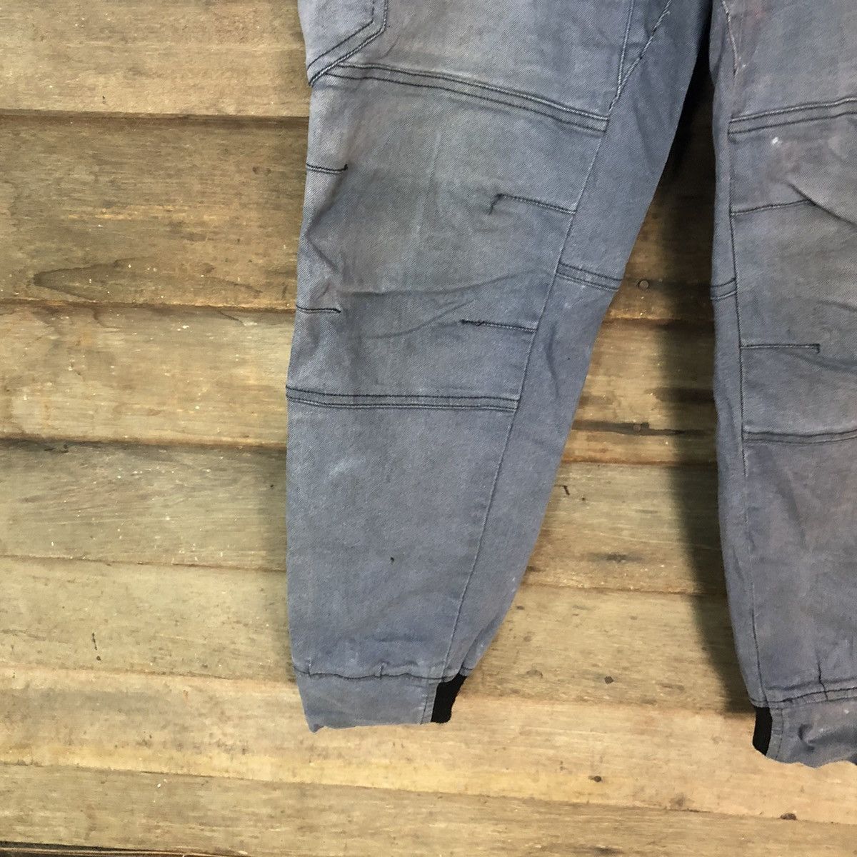 Faded Glory Japan faded Dark Blue jogger multipocket Cargo Pants #5889 Size US 32 / EU 48 - 8 Thumbnail