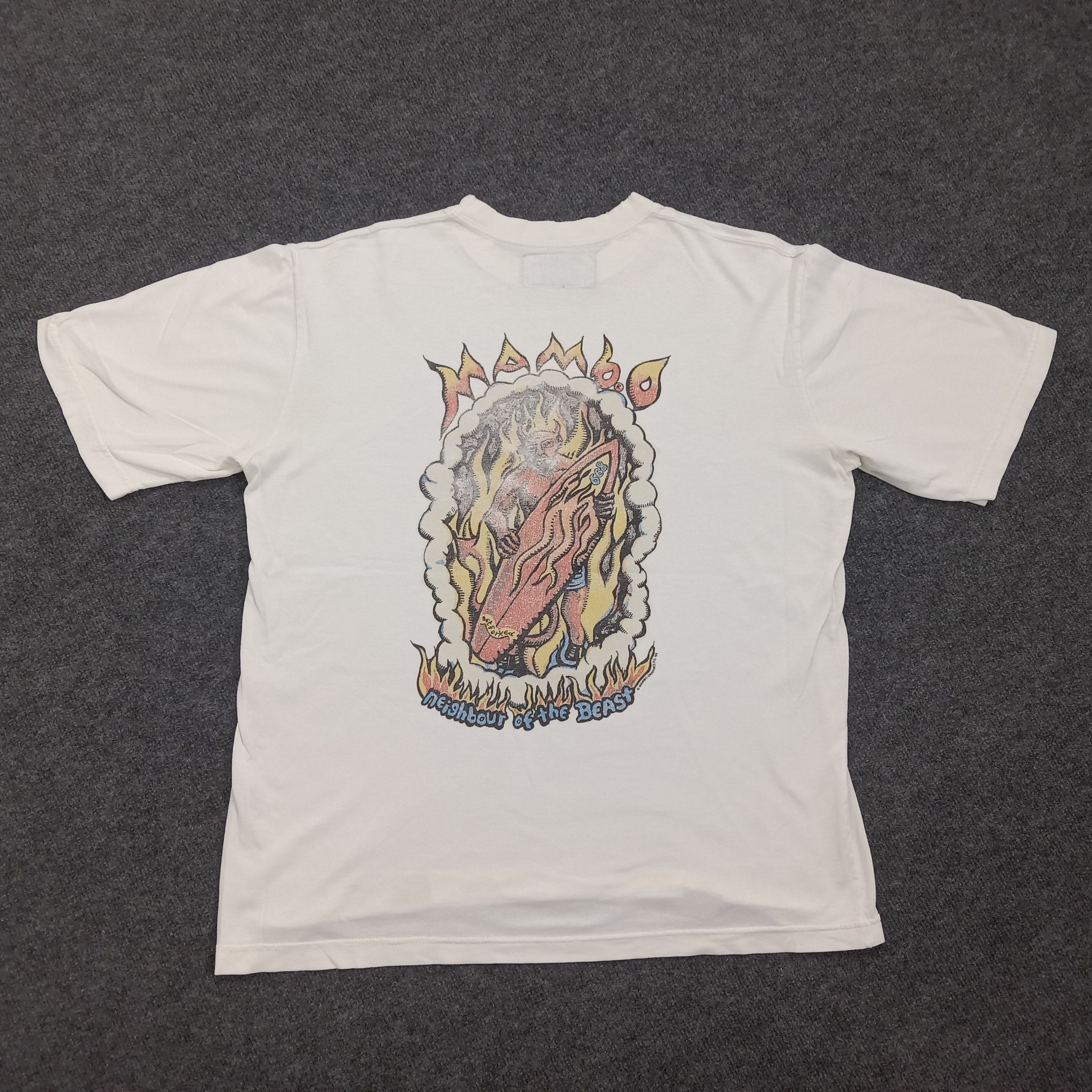 Mambo × Vintage 90's MAMBO Vintage American Australian Surfing T-Shirt Size US L / EU 52-54 / 3 - 1 Thumbnail