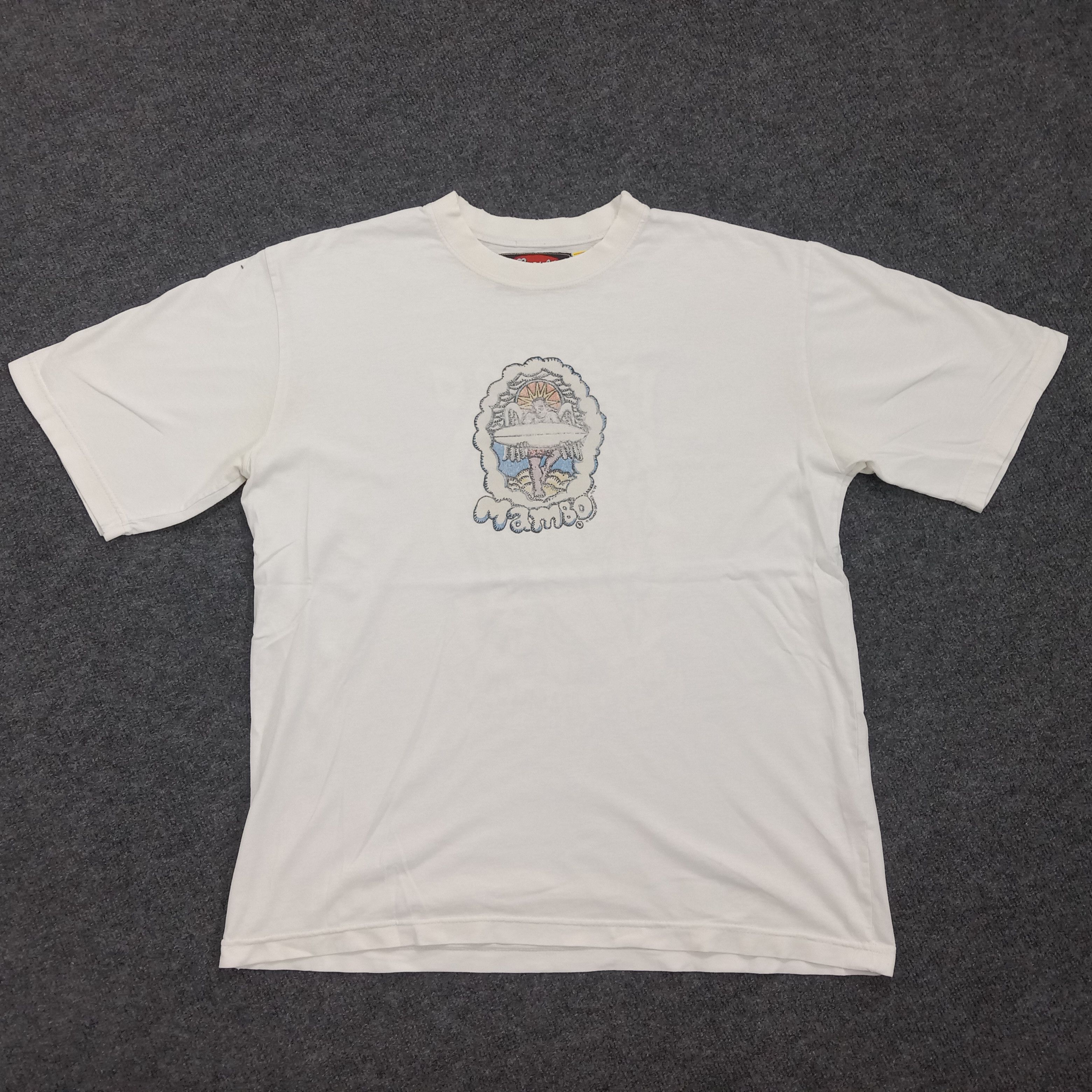 Mambo × Vintage 90's MAMBO Vintage American Australian Surfing T-Shirt Size US L / EU 52-54 / 3 - 2 Thumbnail