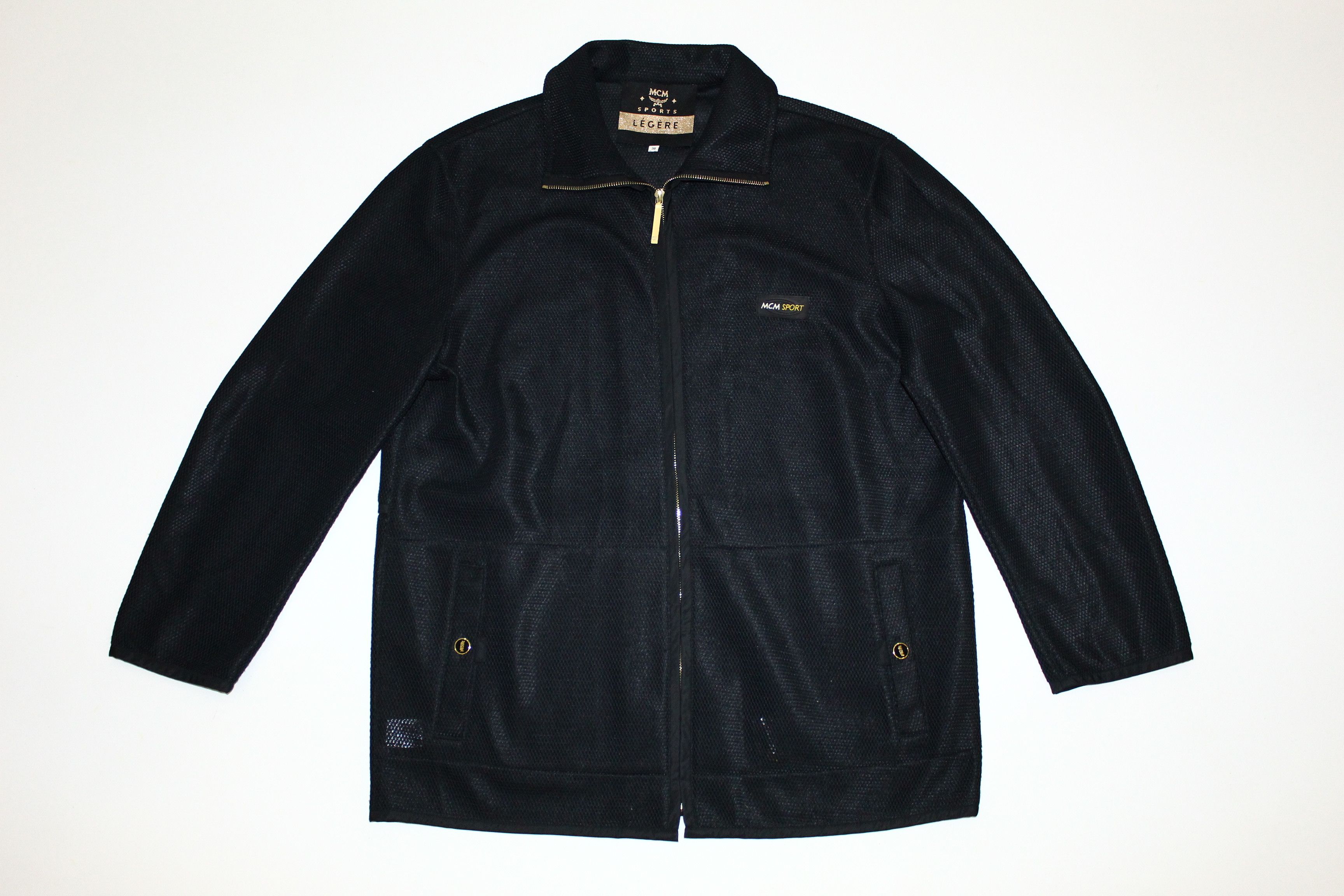 MCM RARE🔥MCM Sports Legere Mesh Track Jacket Size US L / EU 52-54 / 3 - 2 Thumbnail