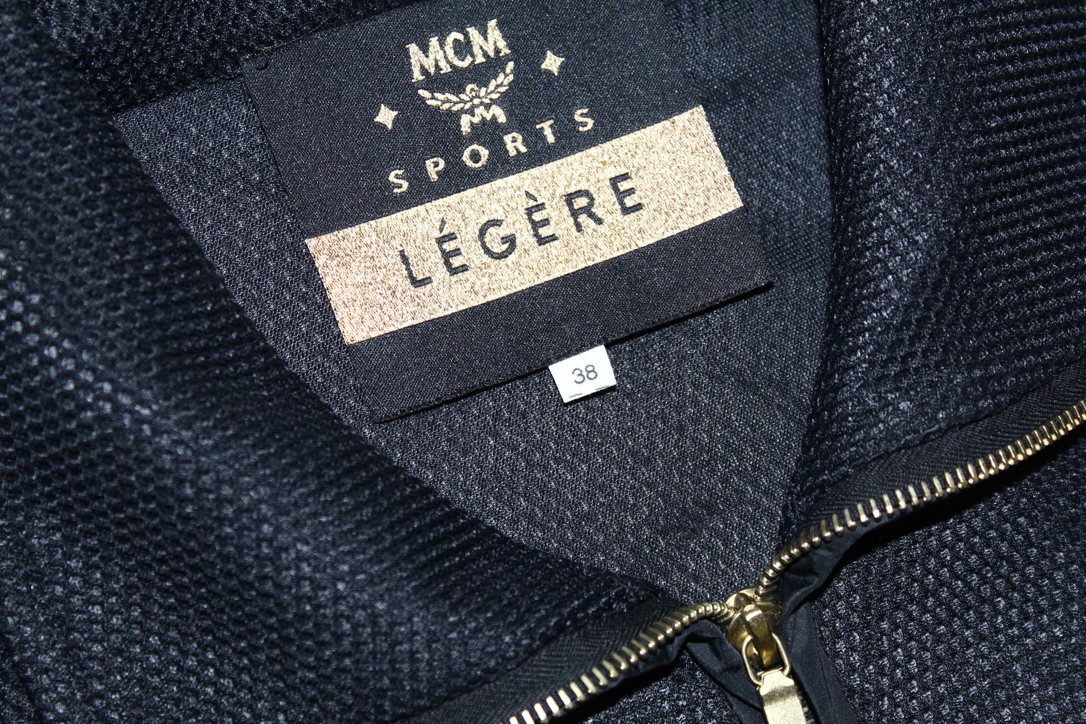 MCM RARE🔥MCM Sports Legere Mesh Track Jacket Size US L / EU 52-54 / 3 - 4 Thumbnail
