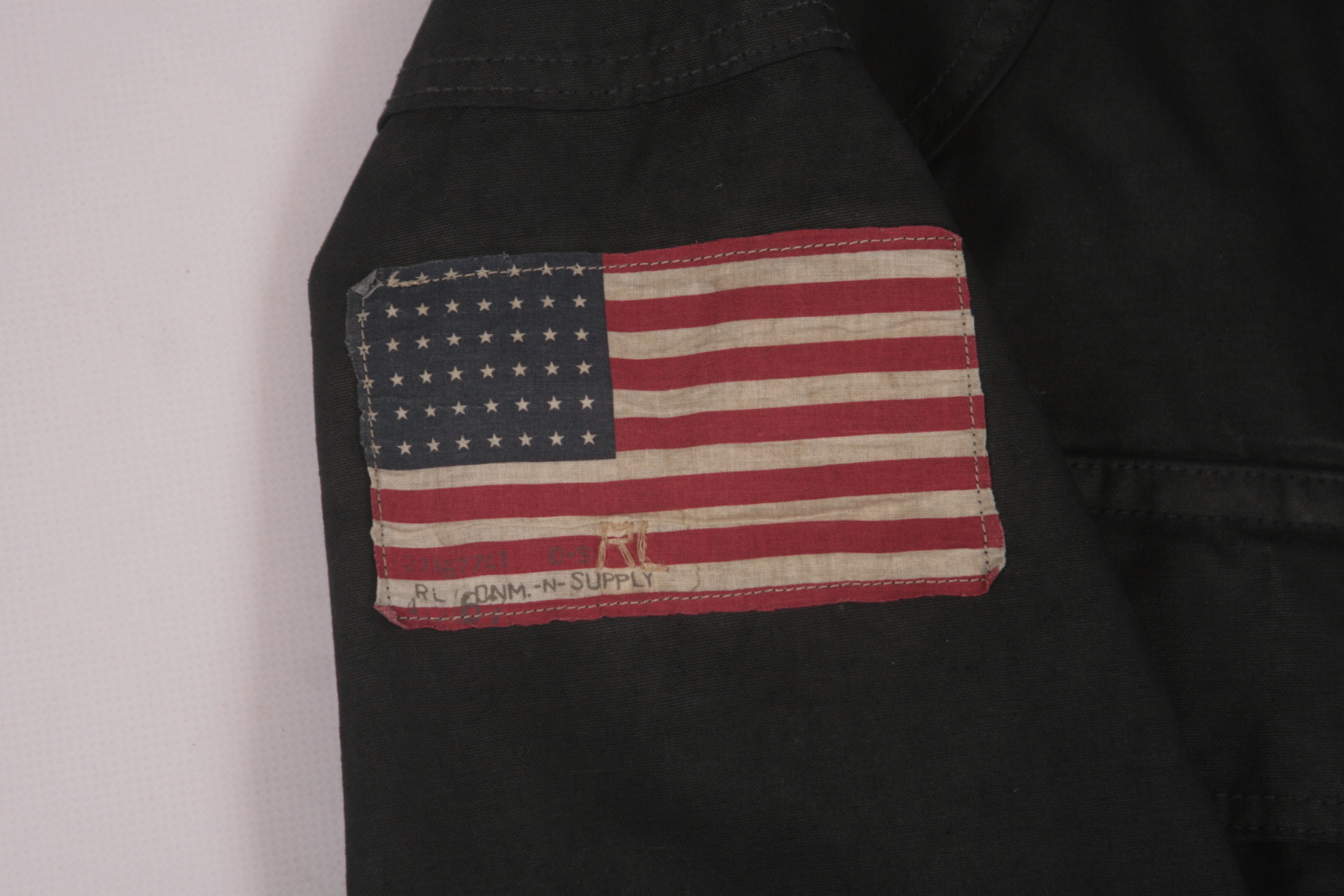 Denim & Supply Ralph Lauren RALPH LAUREN DENIM&SUPPLY USA FLAG WAXED JACKET Size US L / EU 52-54 / 3 - 2 Thumbnail