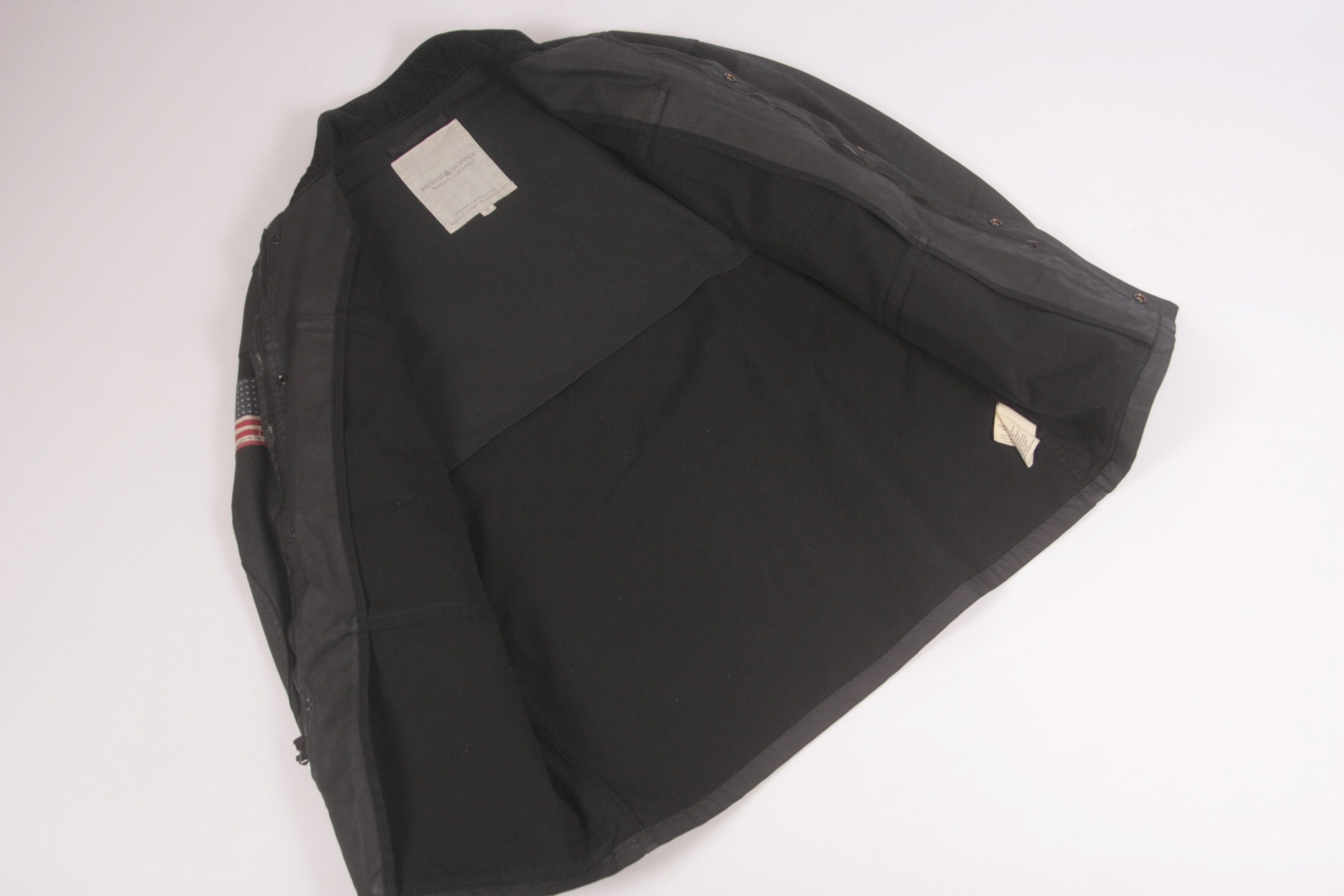 Denim & Supply Ralph Lauren RALPH LAUREN DENIM&SUPPLY USA FLAG WAXED JACKET Size US L / EU 52-54 / 3 - 3 Thumbnail