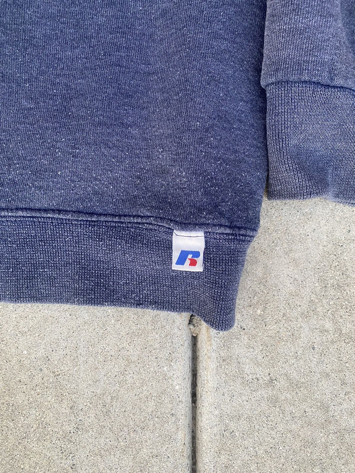 Vintage russlle athletic faded painters crewneck sweatshirt