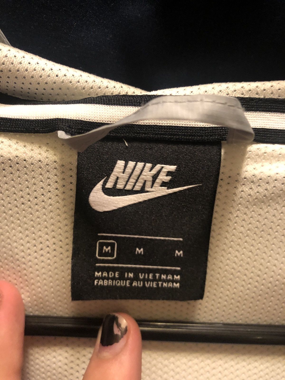 Nike Nike Maroon/Grey/Cream windbreaker Size US M / EU 48-50 / 2 - 6 Thumbnail