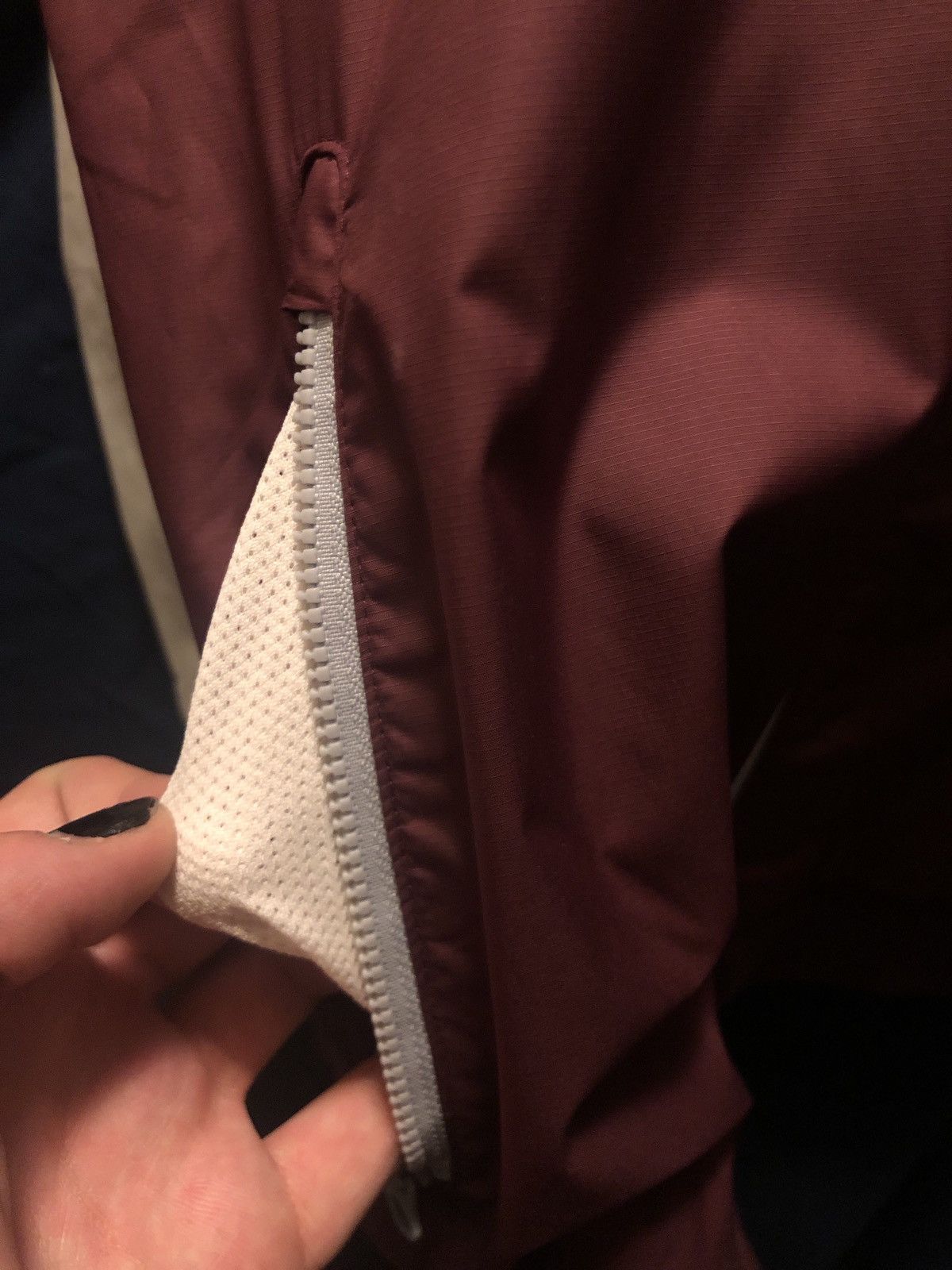 Nike Nike Maroon/Grey/Cream windbreaker Size US M / EU 48-50 / 2 - 4 Thumbnail