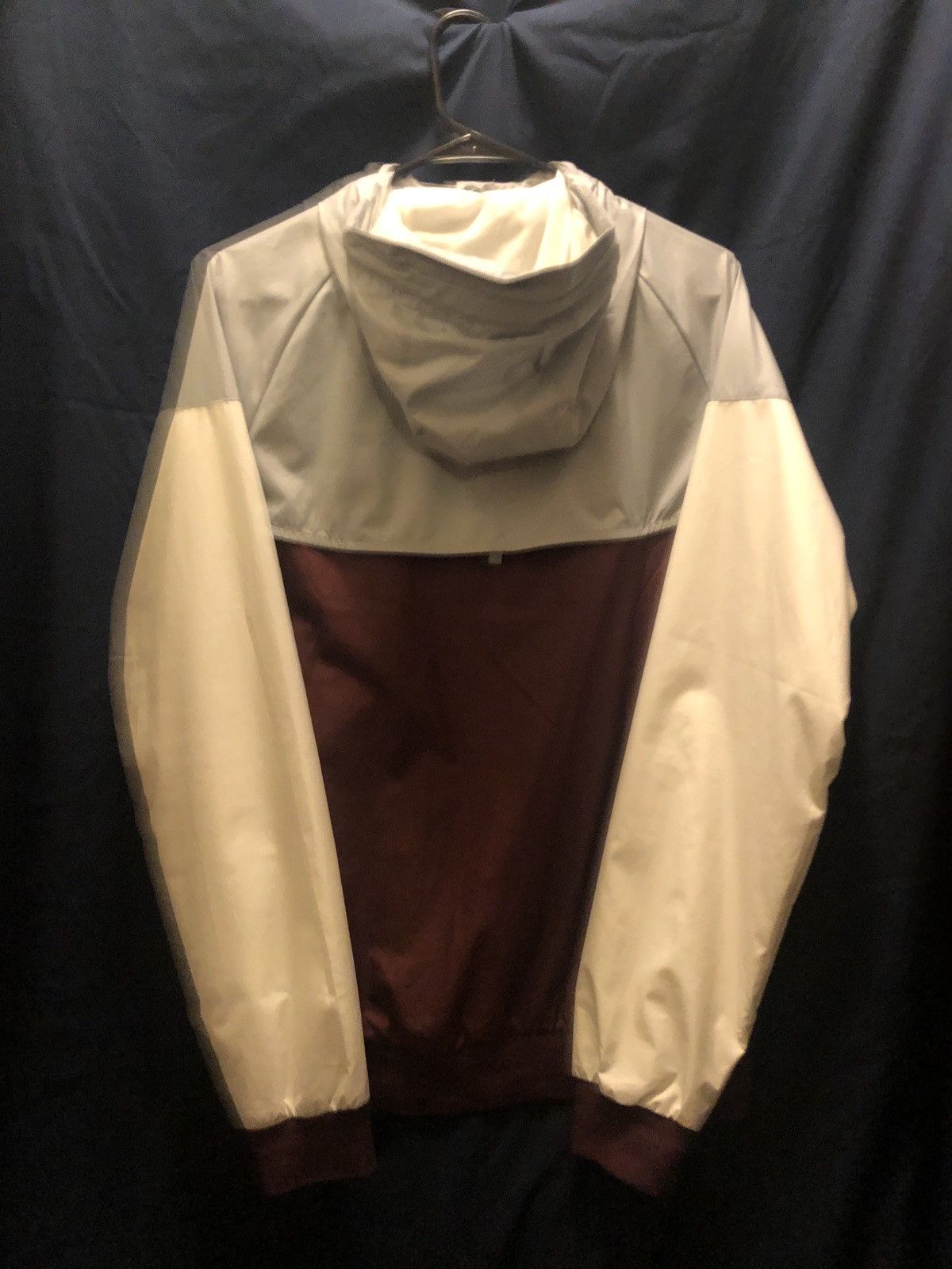 Nike Nike Maroon/Grey/Cream windbreaker Size US M / EU 48-50 / 2 - 8 Thumbnail