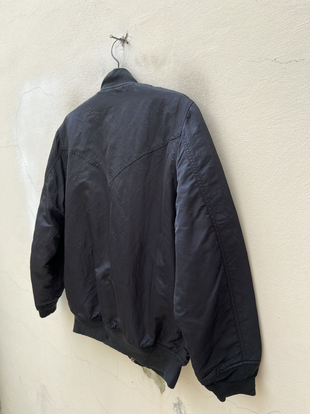 Swagger Vintage Swagger Japan Black MA-1 Bomber Jacket Size US L / EU 52-54 / 3 - 7 Thumbnail